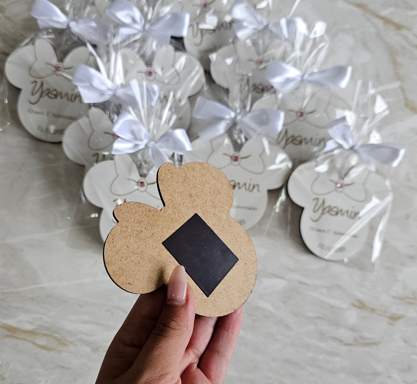 Íman personalizado Cabeça Minnie