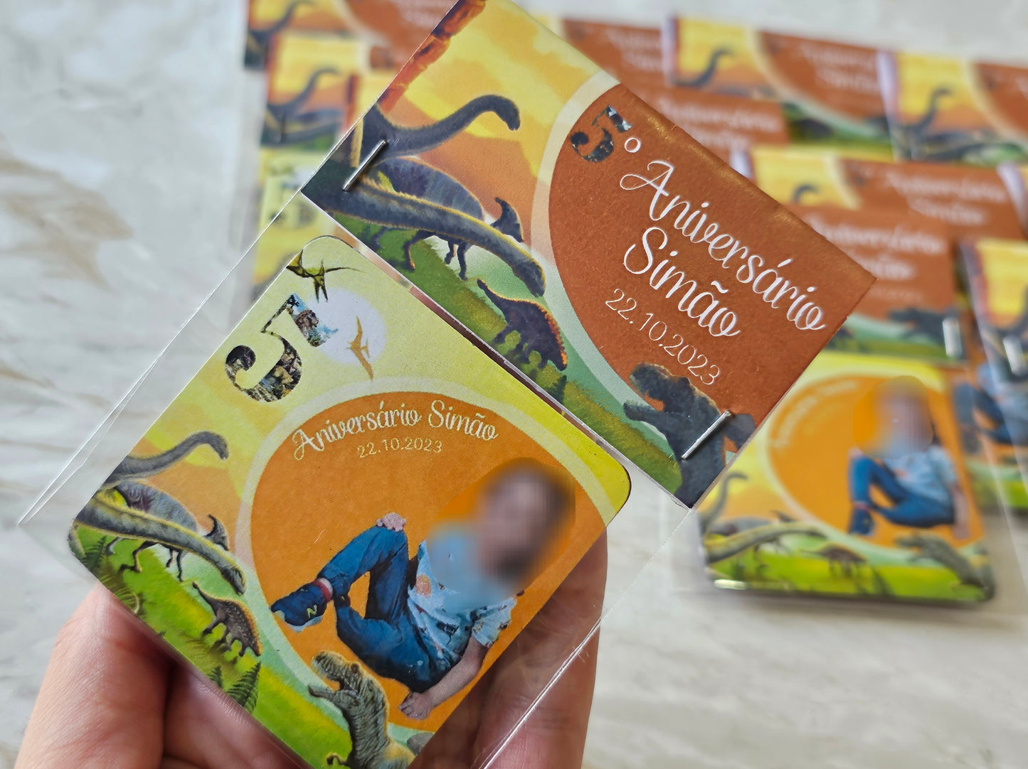 Íman personalizado "Dinossauros"