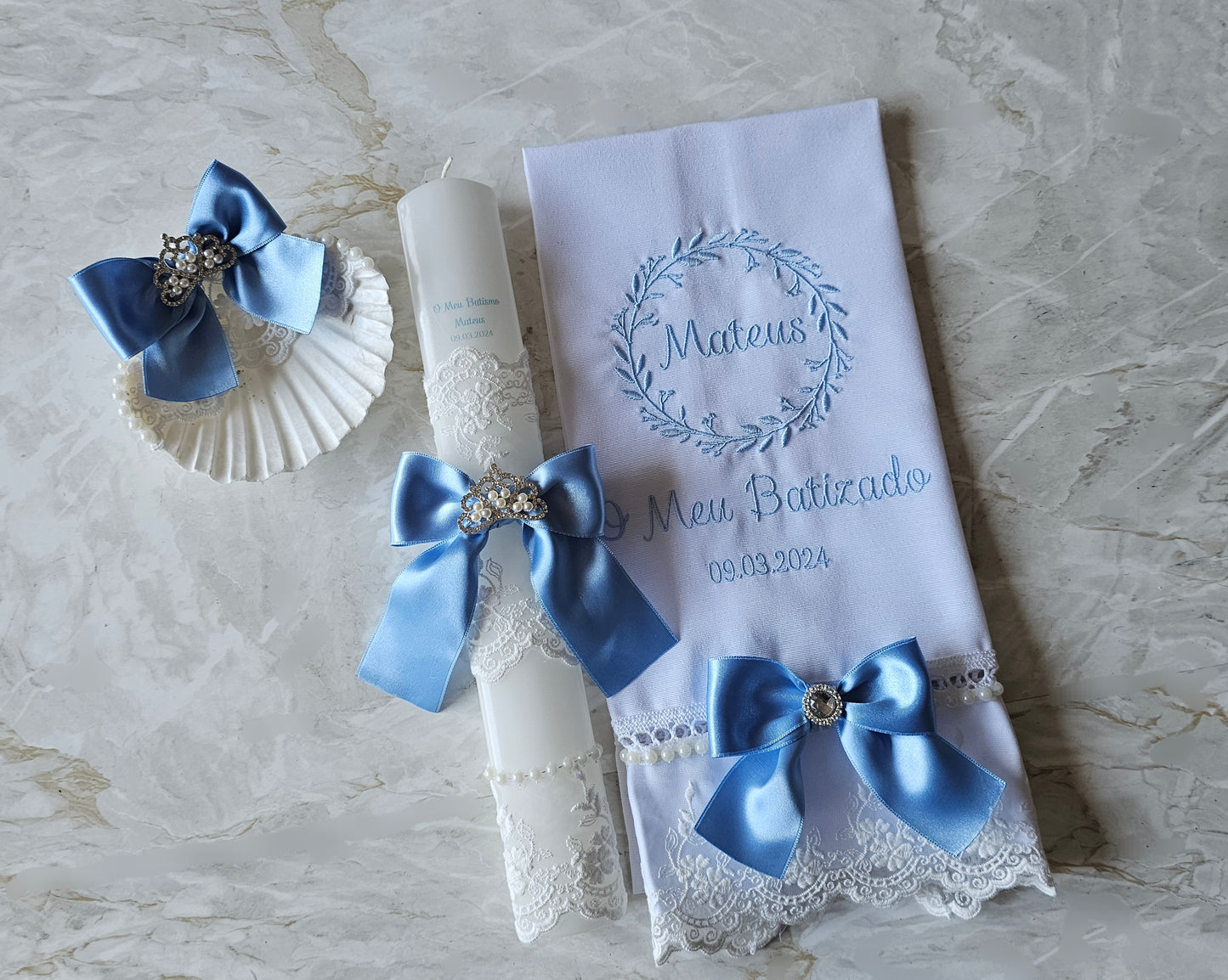 Conjunto de Batismo "Mateus"