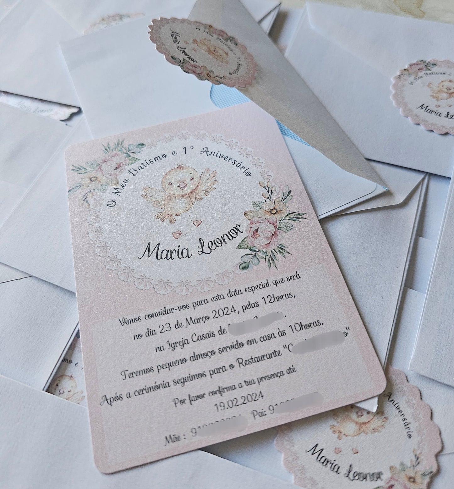 Convite "Maria Leonor"