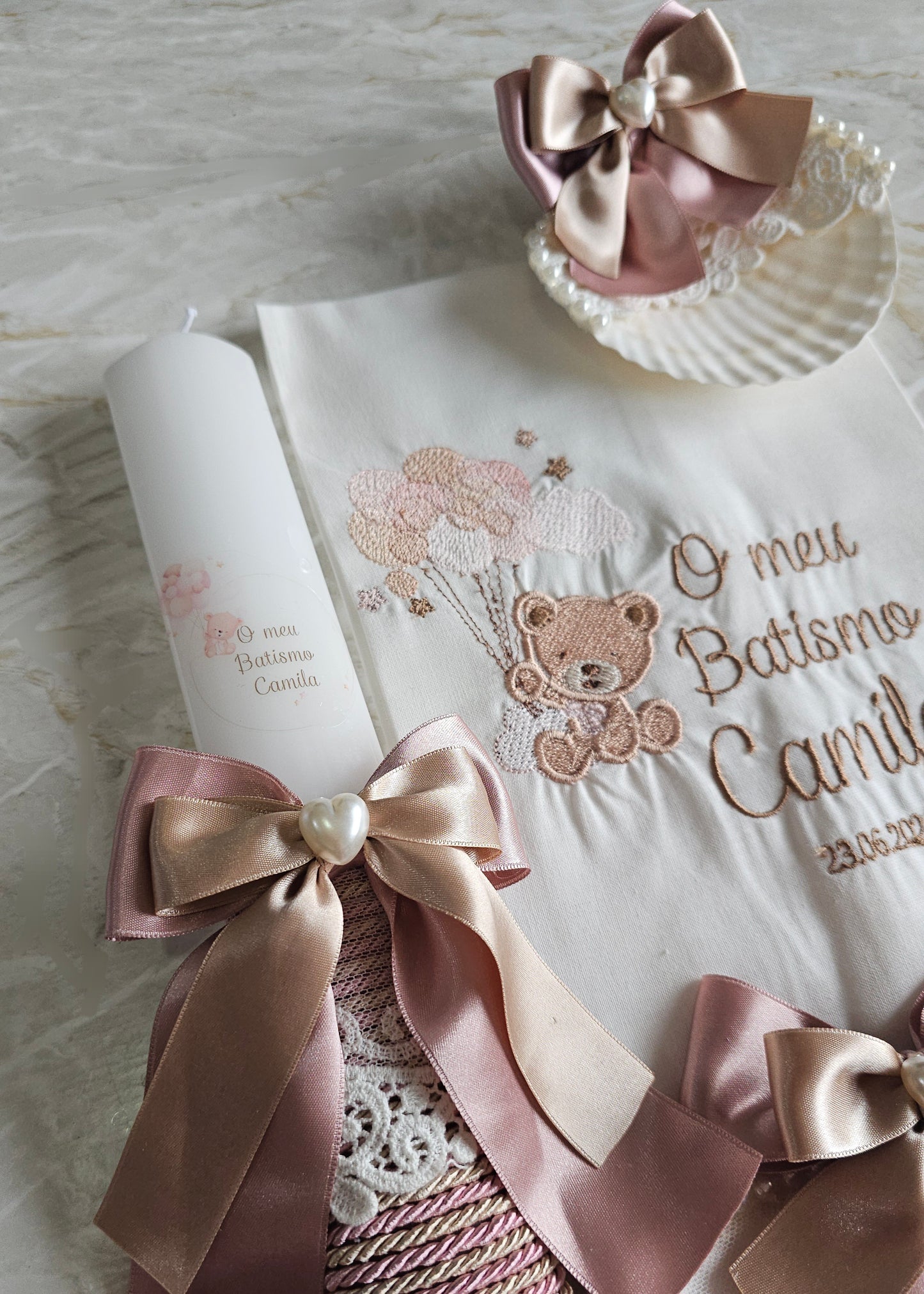Conjunto de Batismo "Camila"
