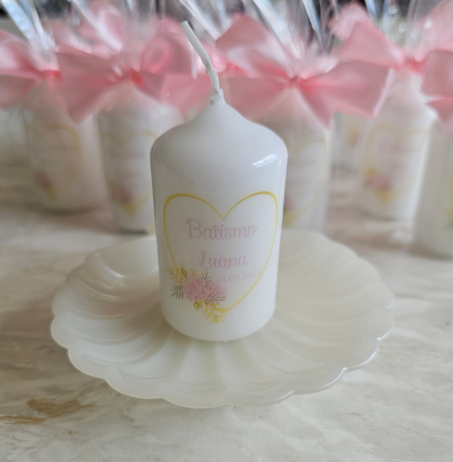 Vela personalizada "Luana"