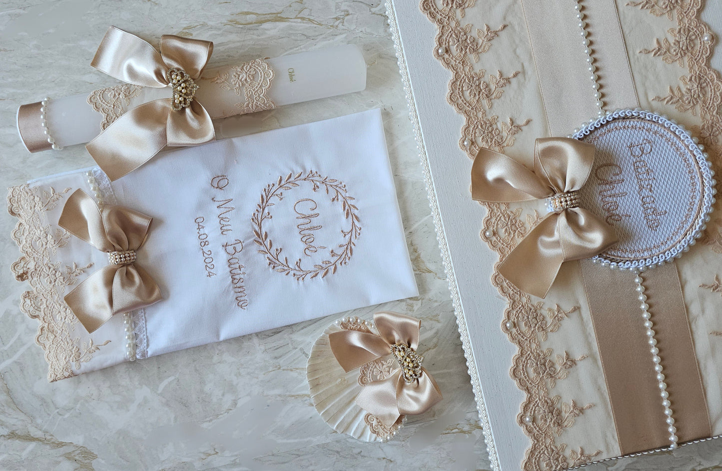 Conjunto de Batismo "Chloé"