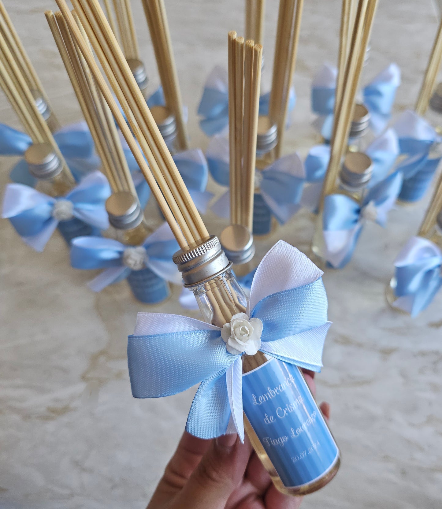 Mikado personalizado Azul