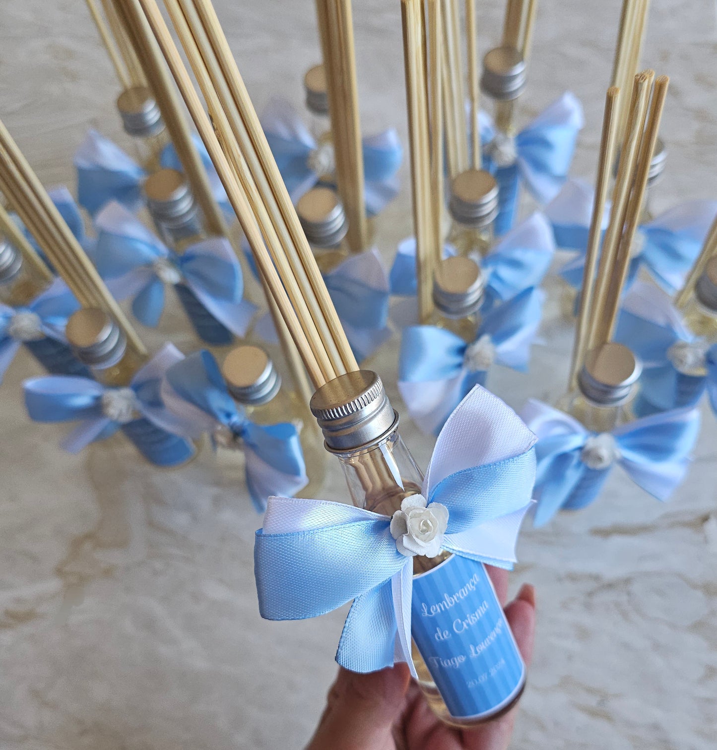 Mikado personalizado Azul