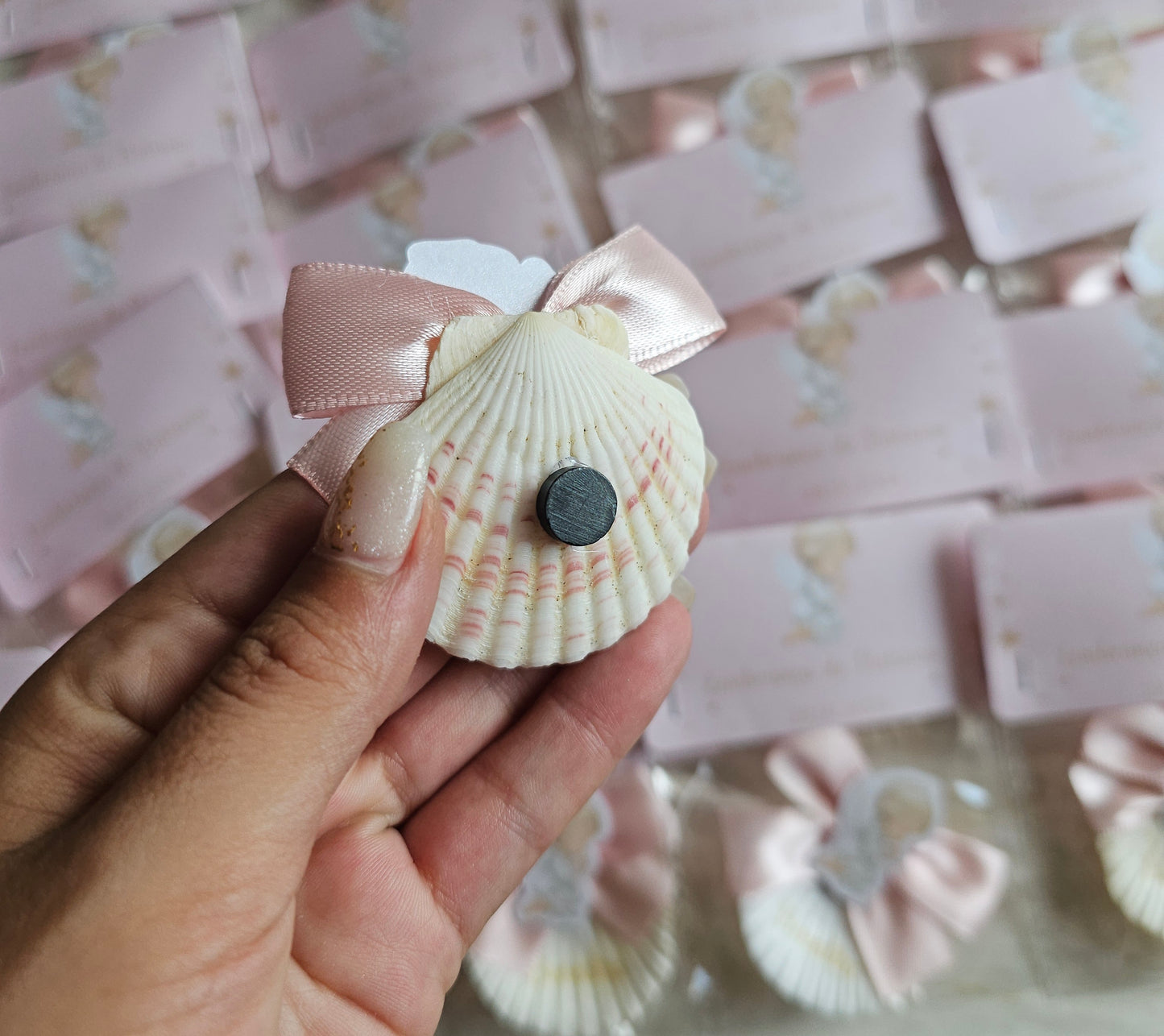 Mini concha íman Anjinho