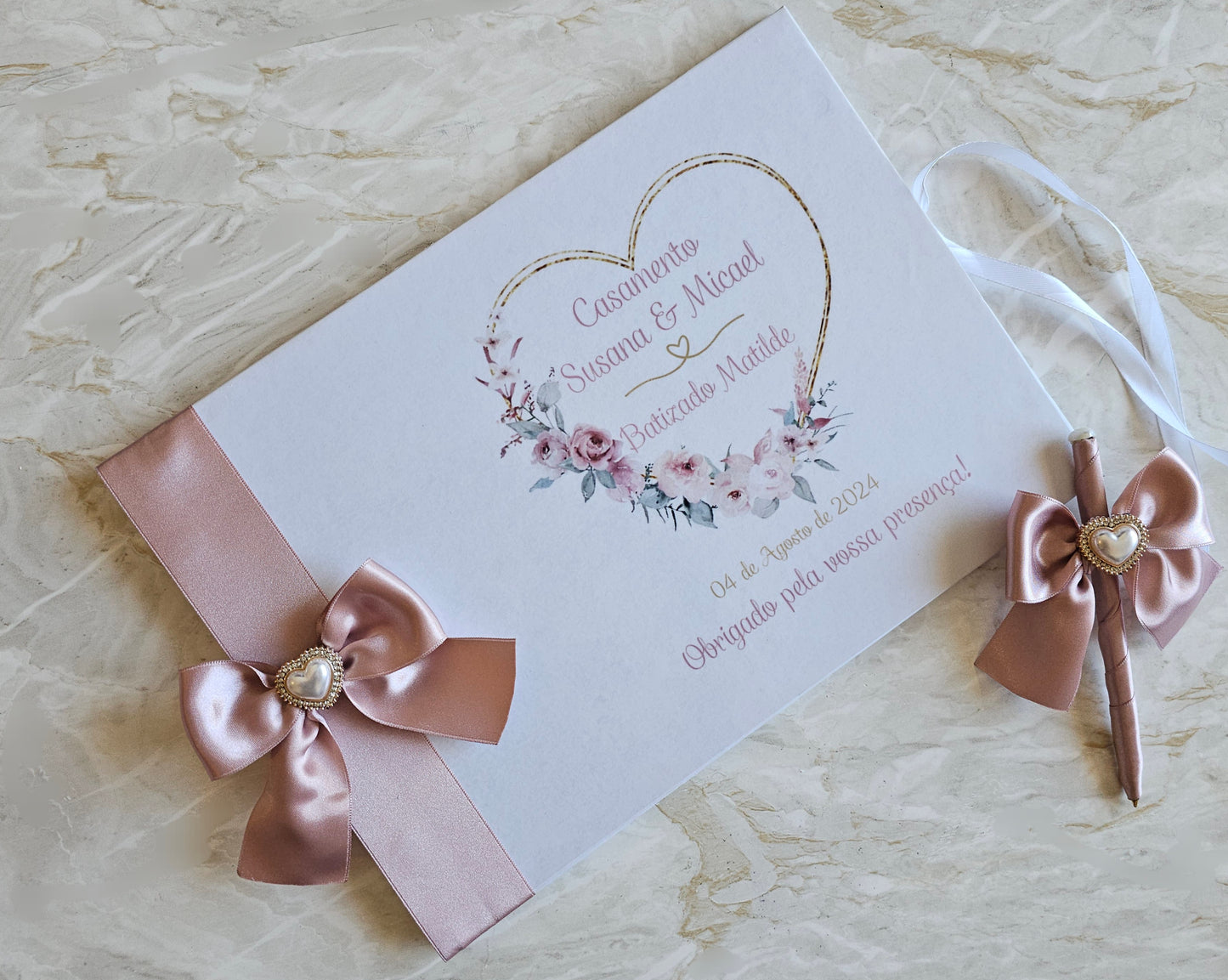 Livro de Honra Casamento & Batismo