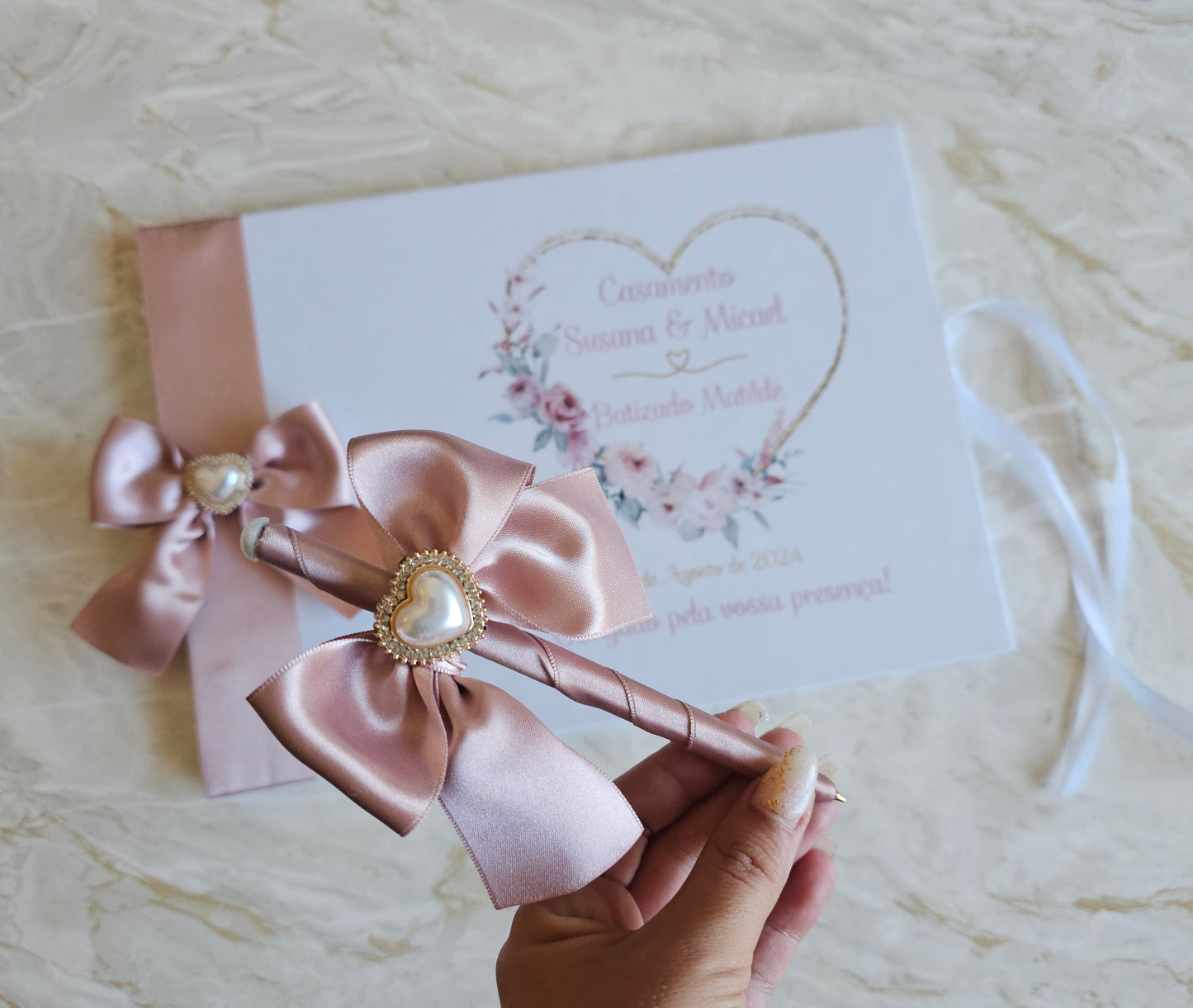 Livro de Honra Casamento & Batismo