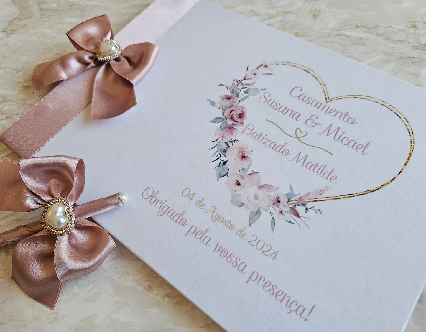 Livro de Honra Casamento & Batismo