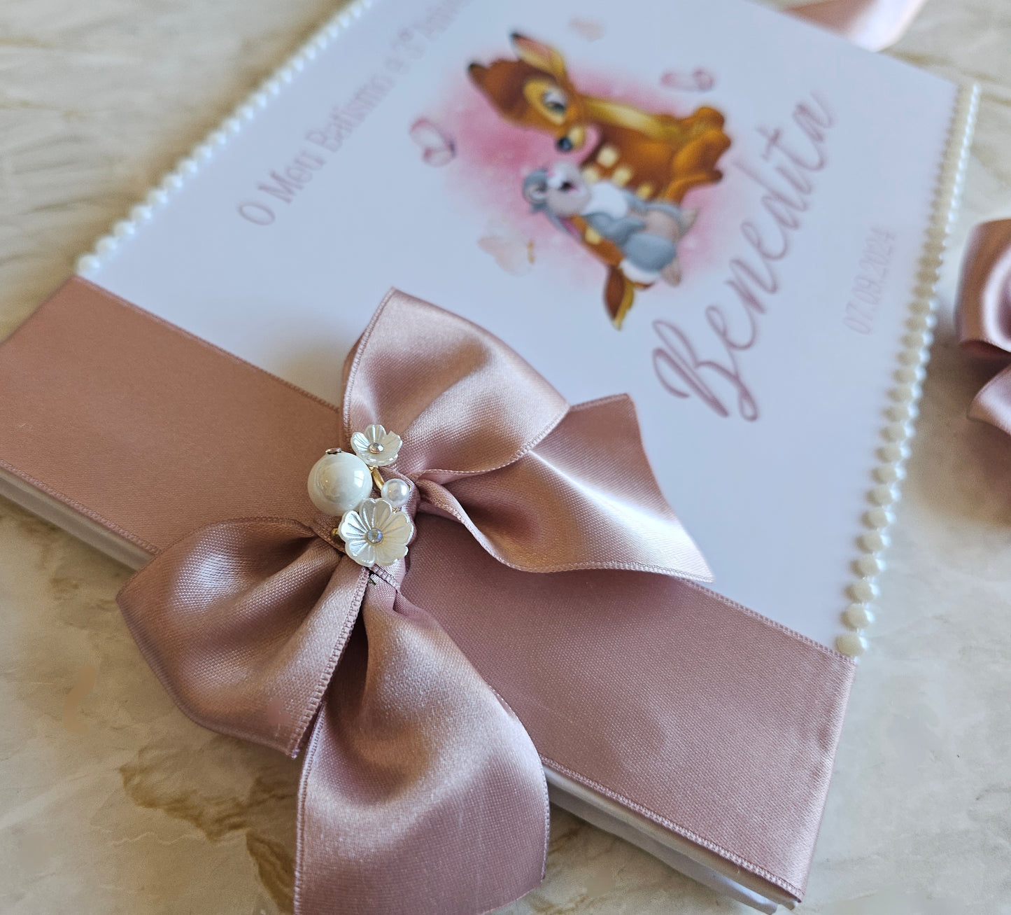 Livro de Honra A5 + caneta "Benedita"