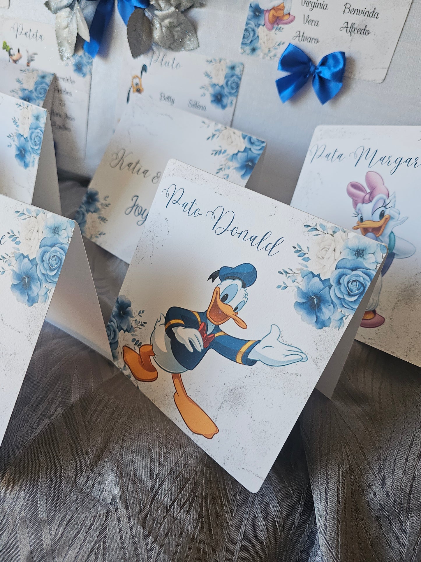 Marcadores de mesa Disney