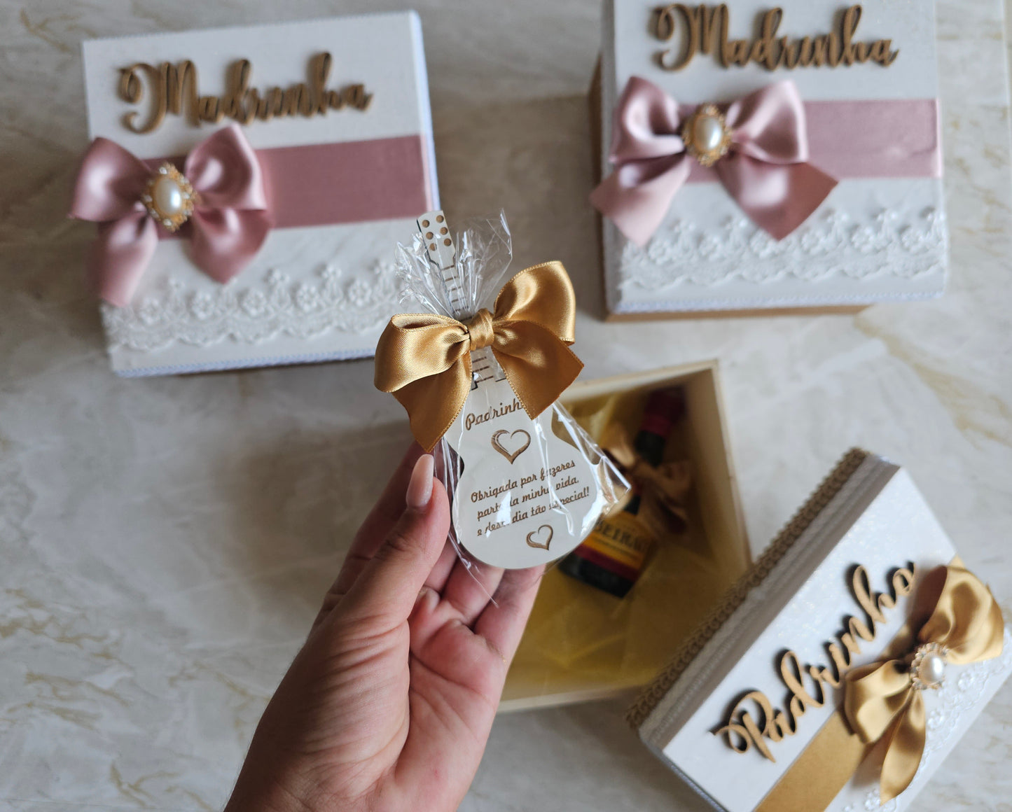 Caixa especial Padrinhos