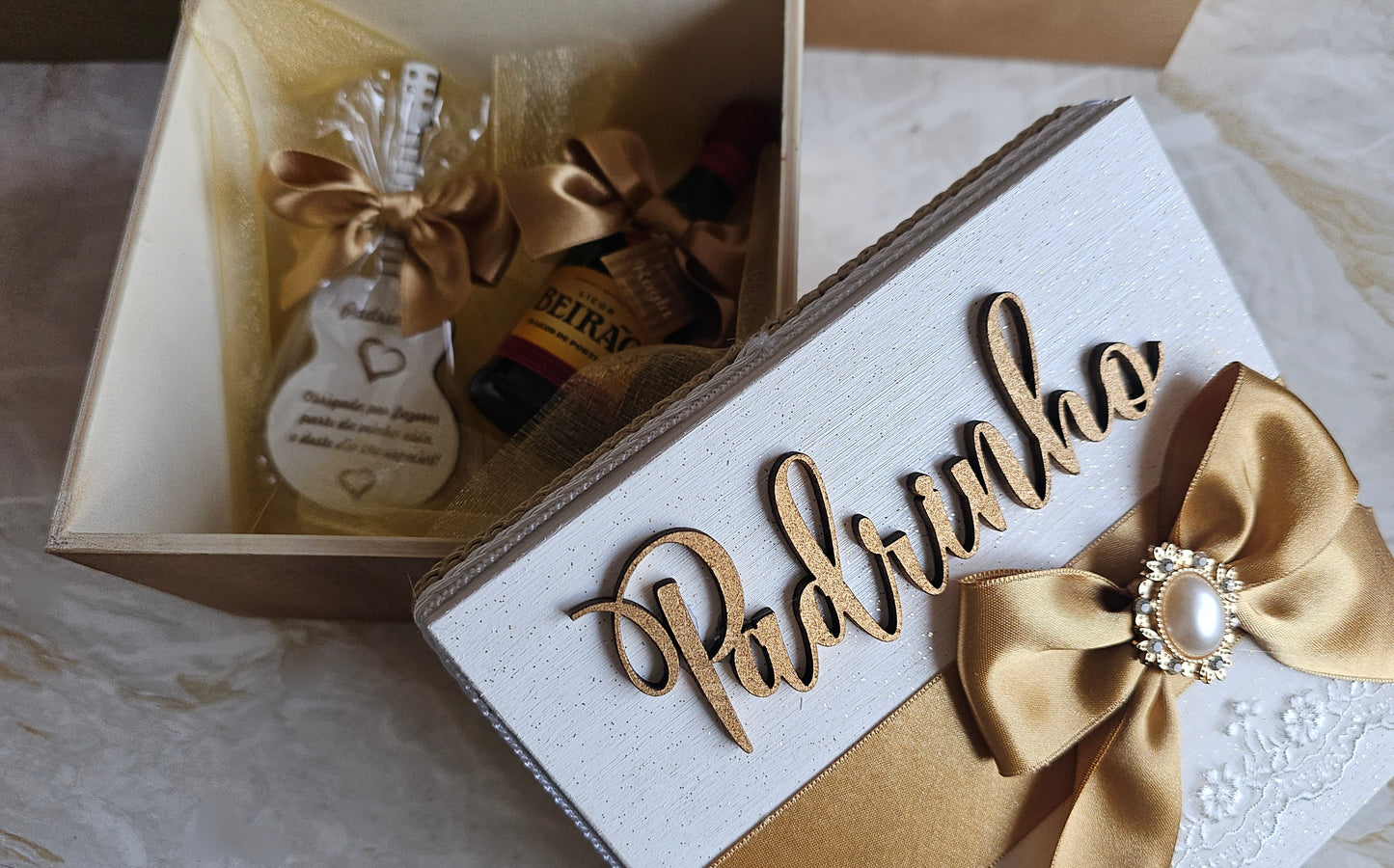 Caixa especial Padrinhos
