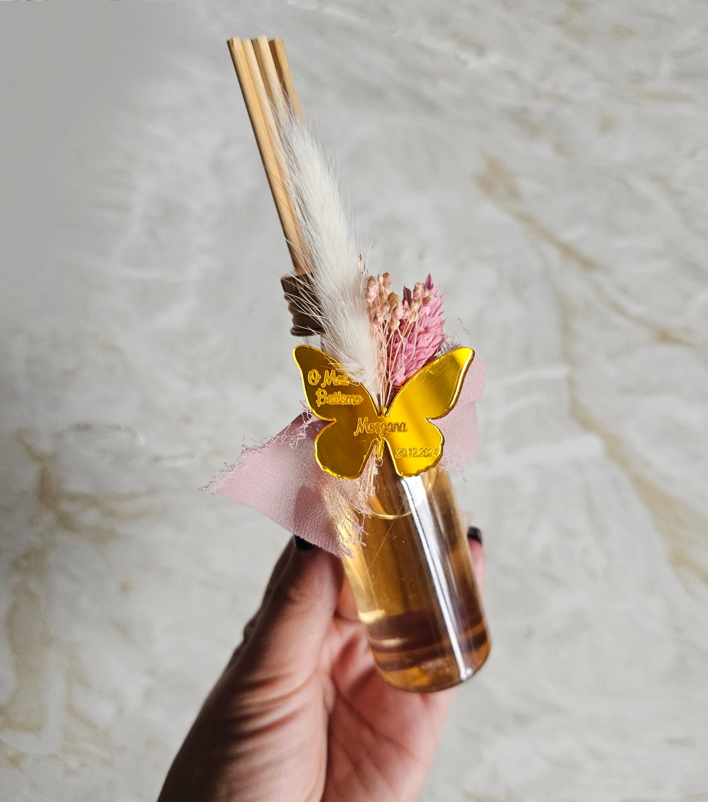 Mikado personalizado "Coração de Ouro "