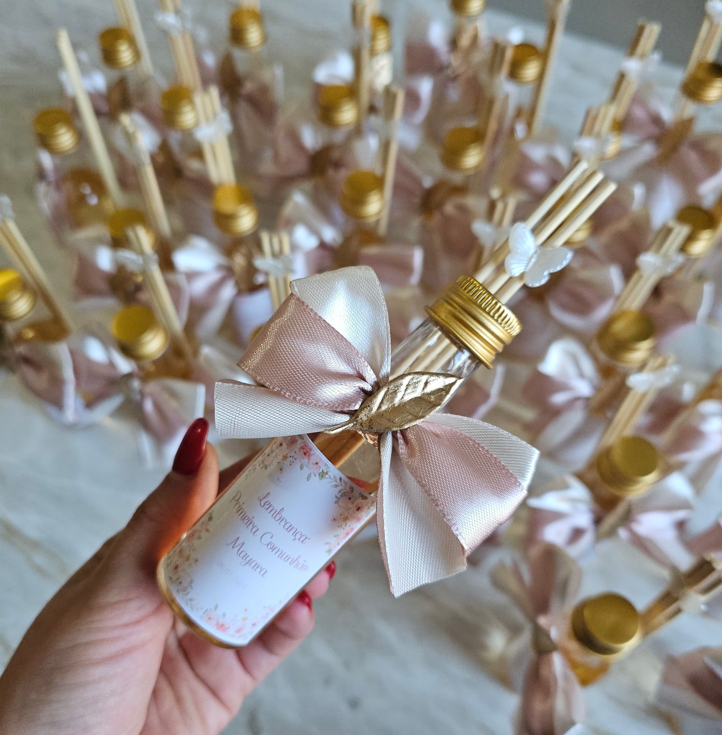 Mikado personalizado floral
