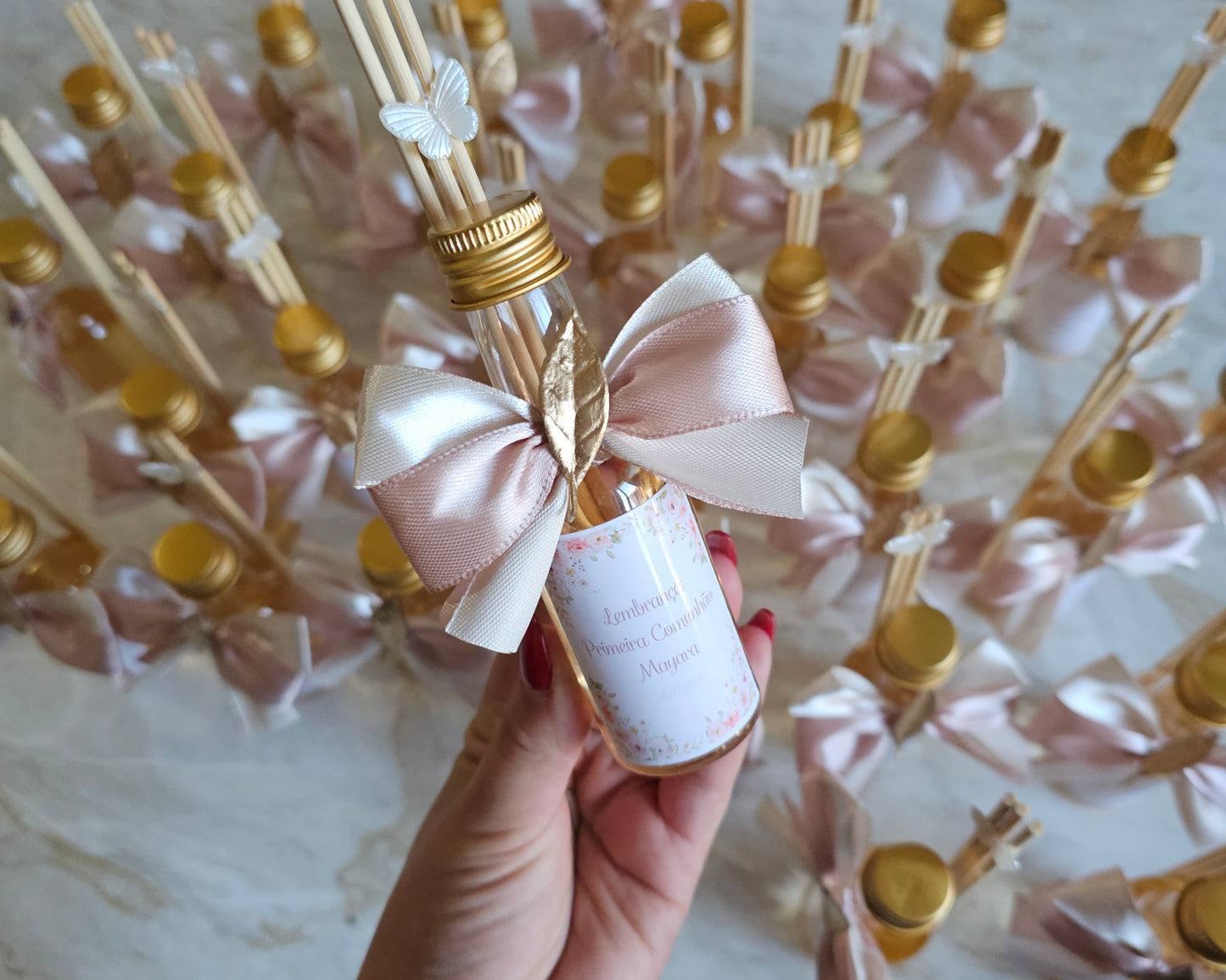 Mikado personalizado floral