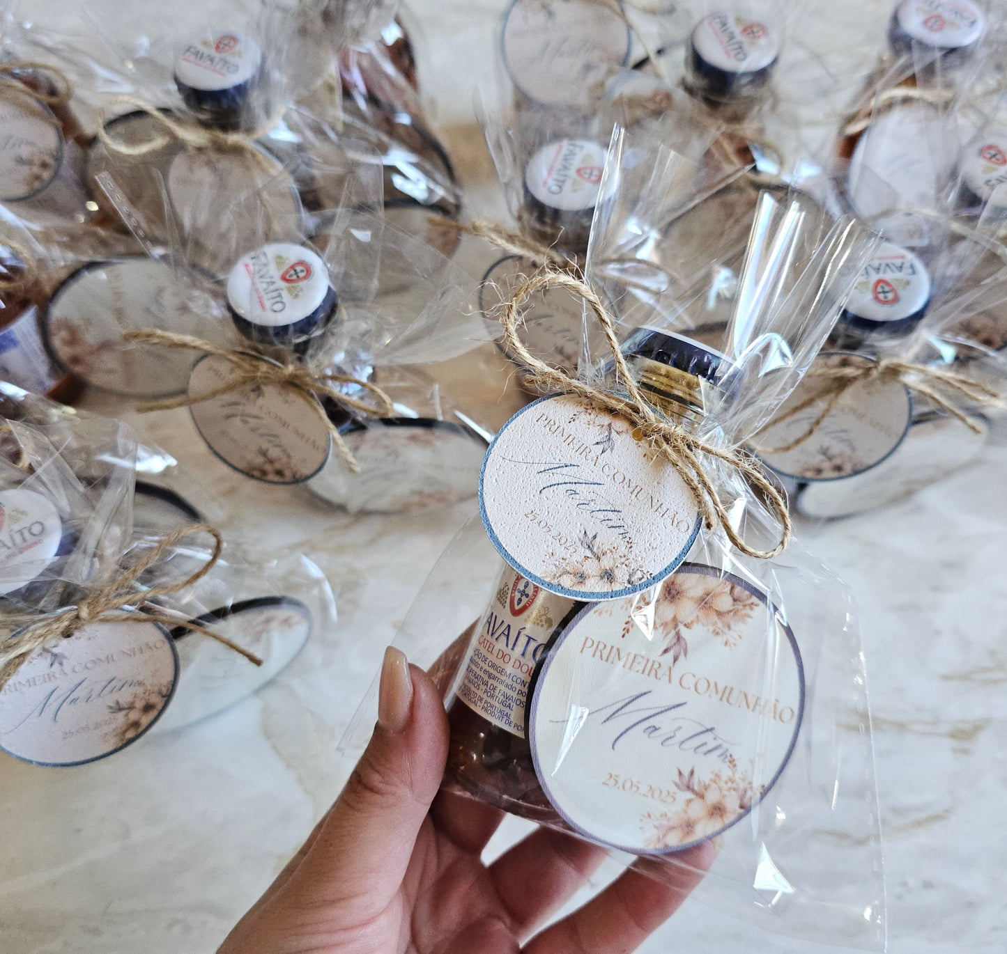 Kit Moscatel + íman personalizado