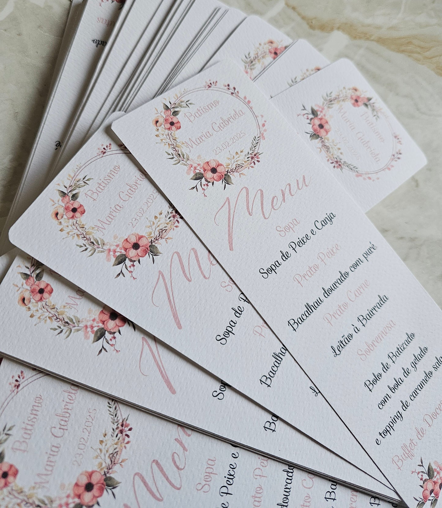 Menus personalizados