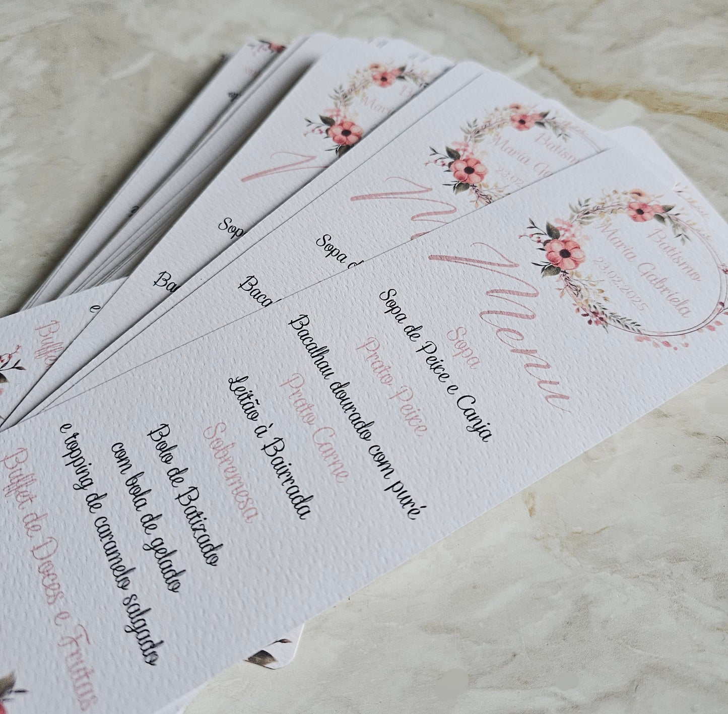 Menus personalizados