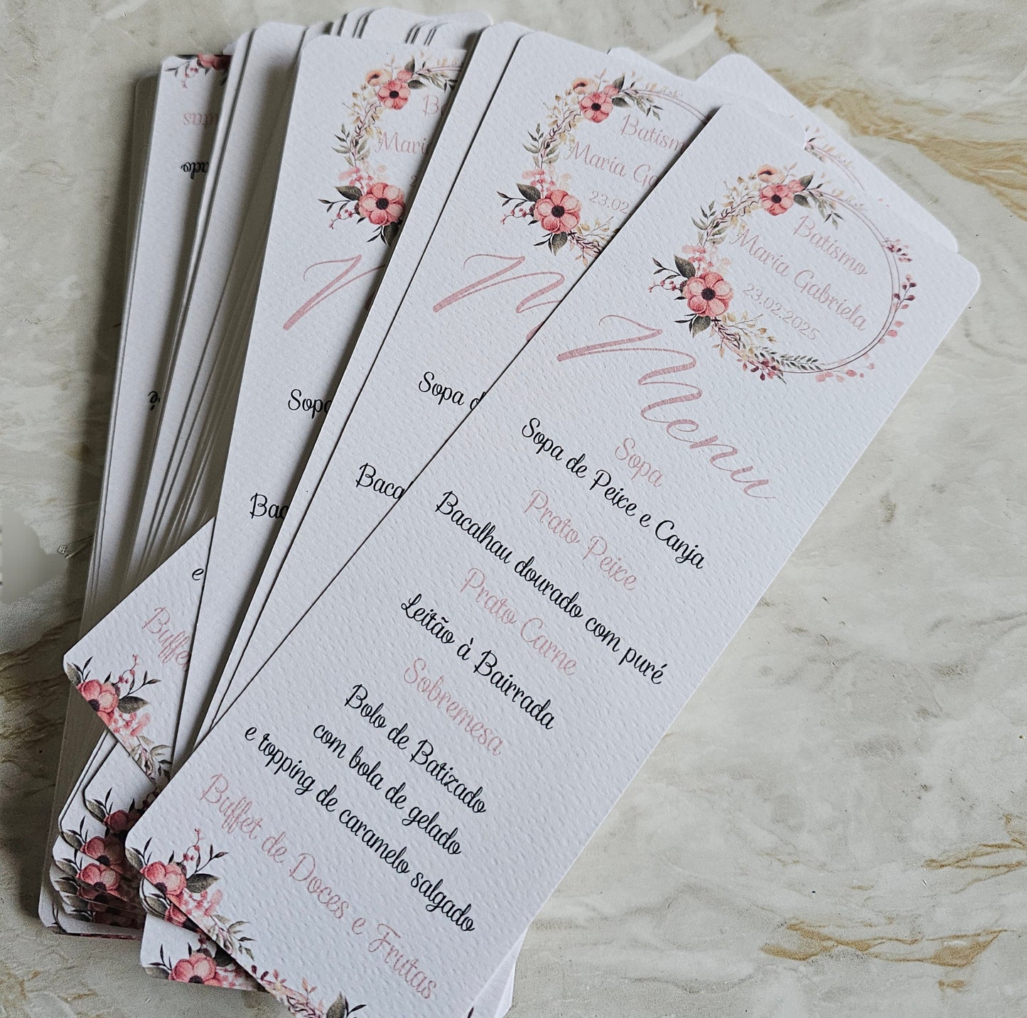 Menus personalizados