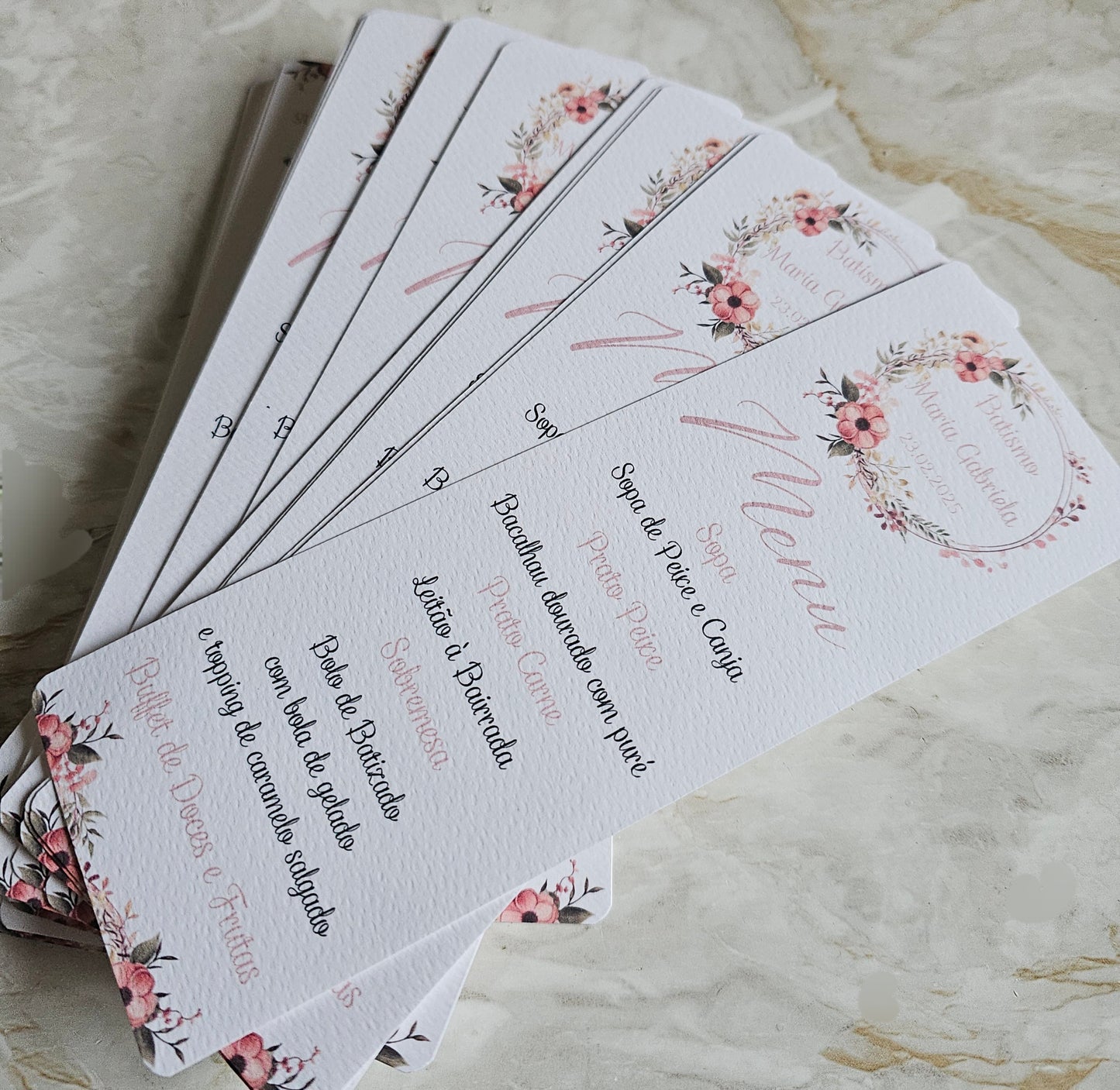 Menus personalizados