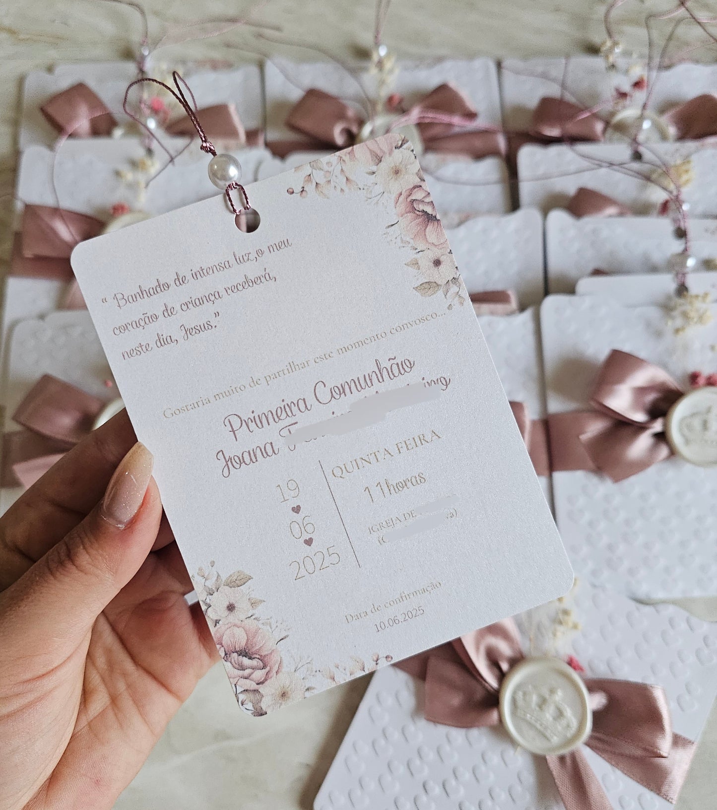 Convite personalizado "Joana"