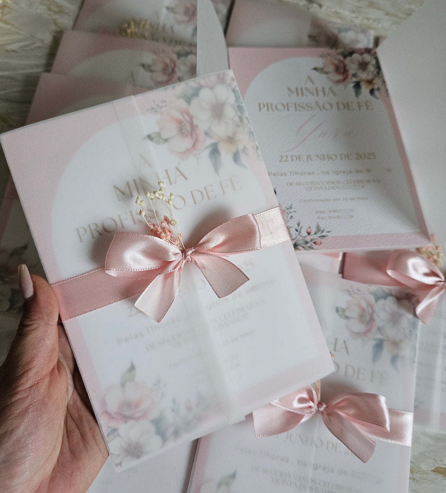 Convites personalizados"Yara"