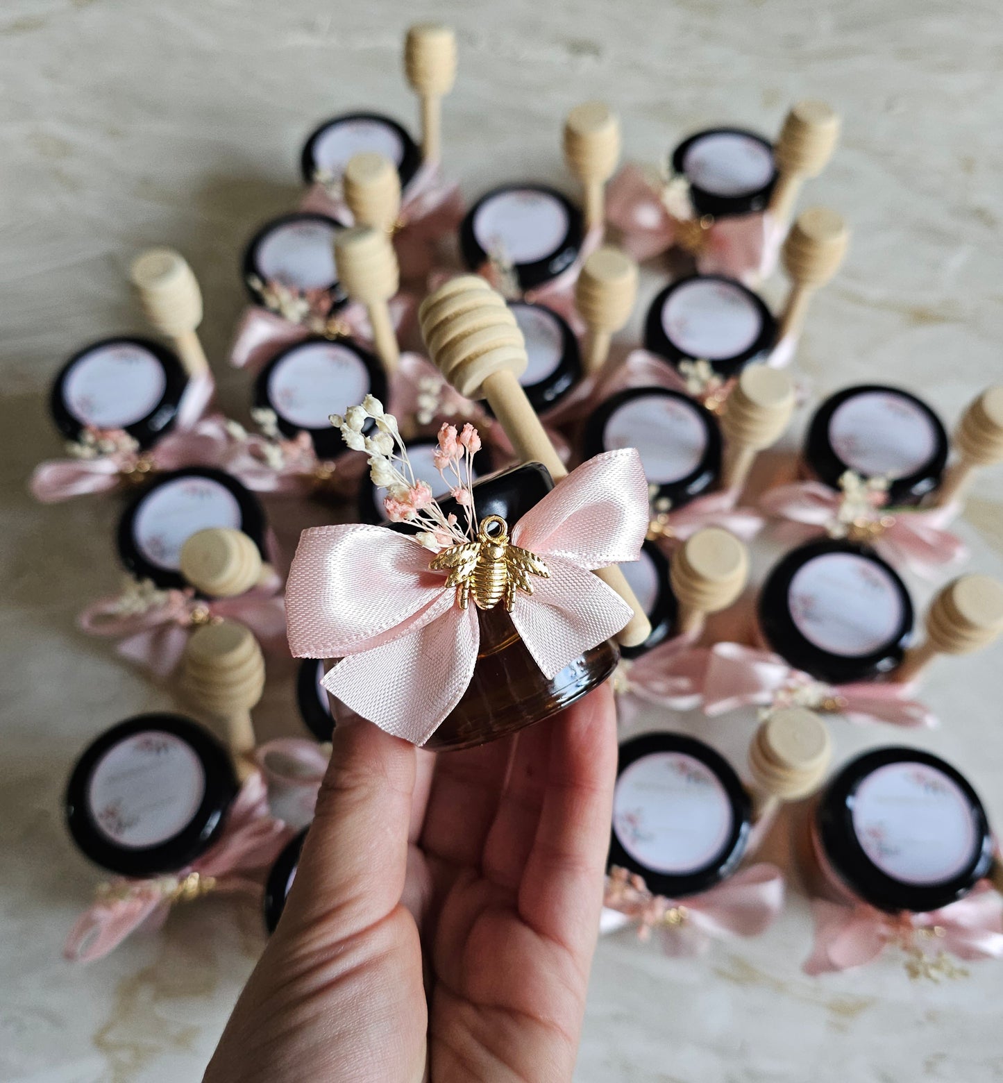 Pote de mel 30g Flores preservadas