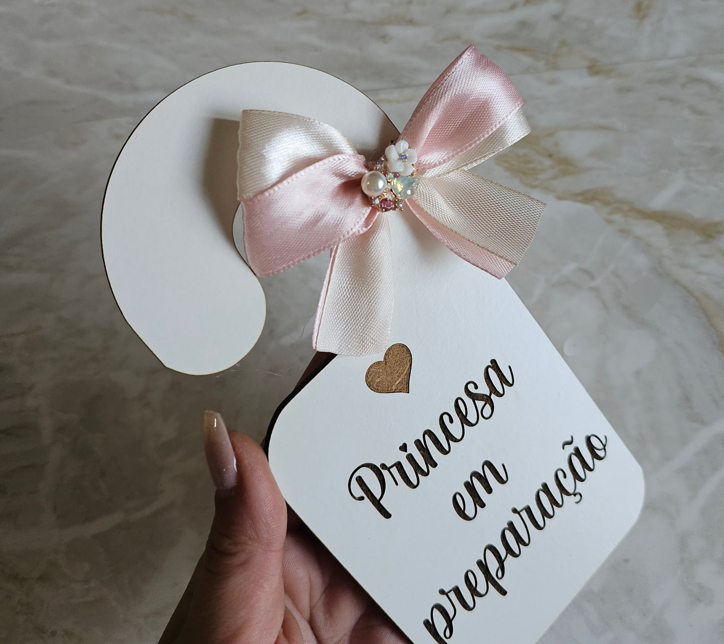 Placa de porta personalizada