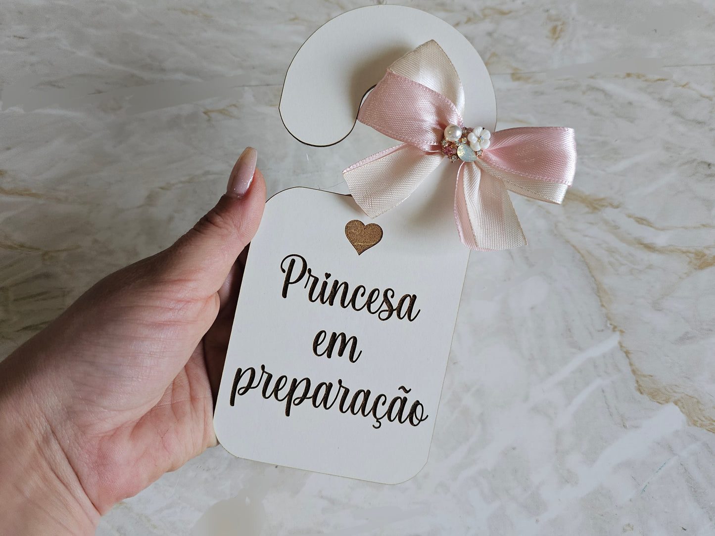 Placa de porta personalizada