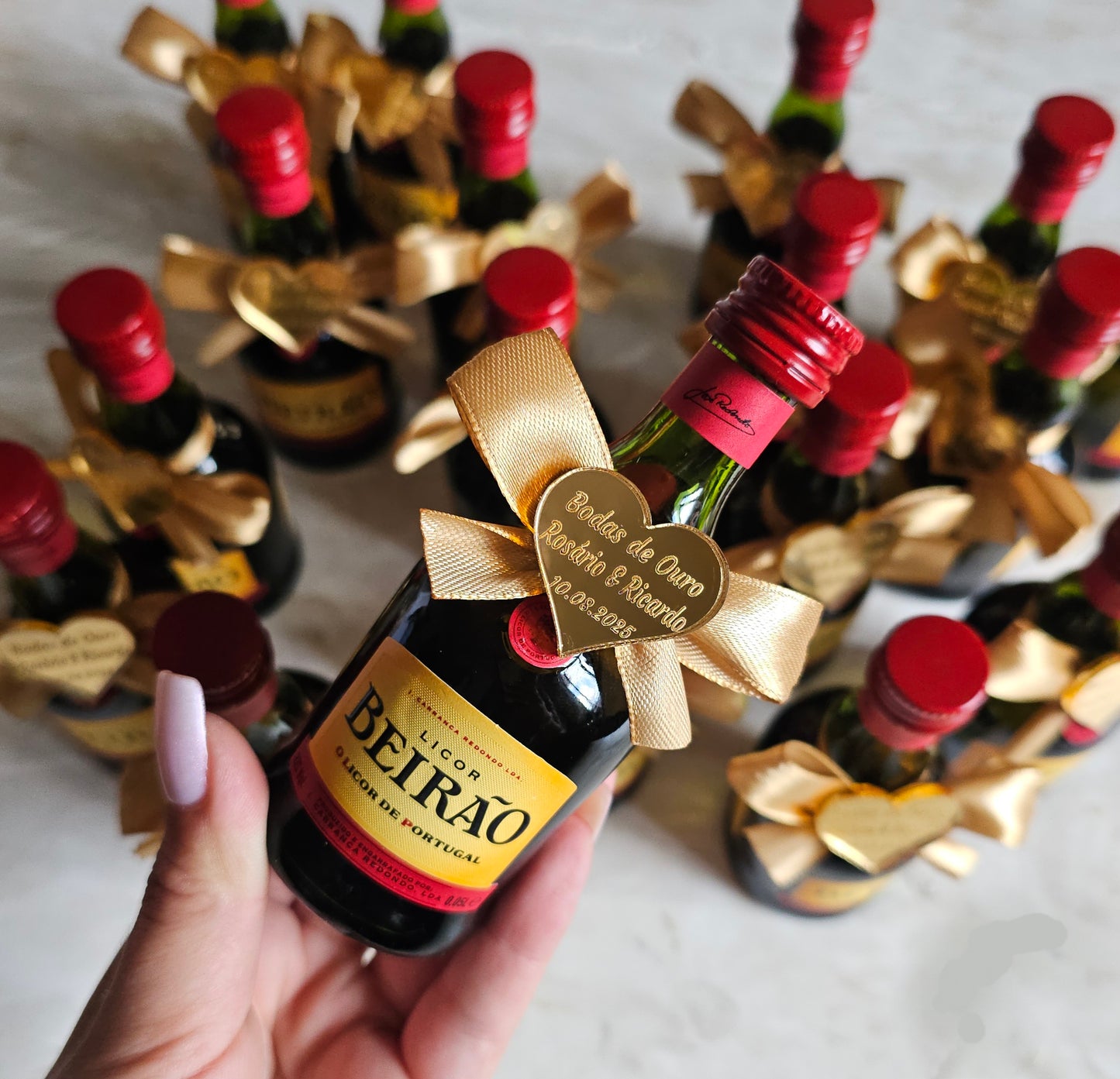 Miniatura beirão "bodas de ouro"