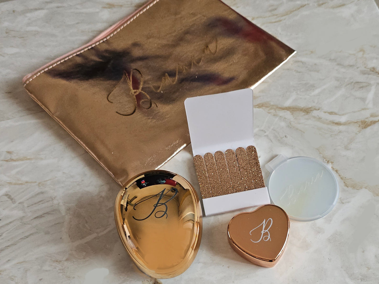 Kit de beleza "gold"