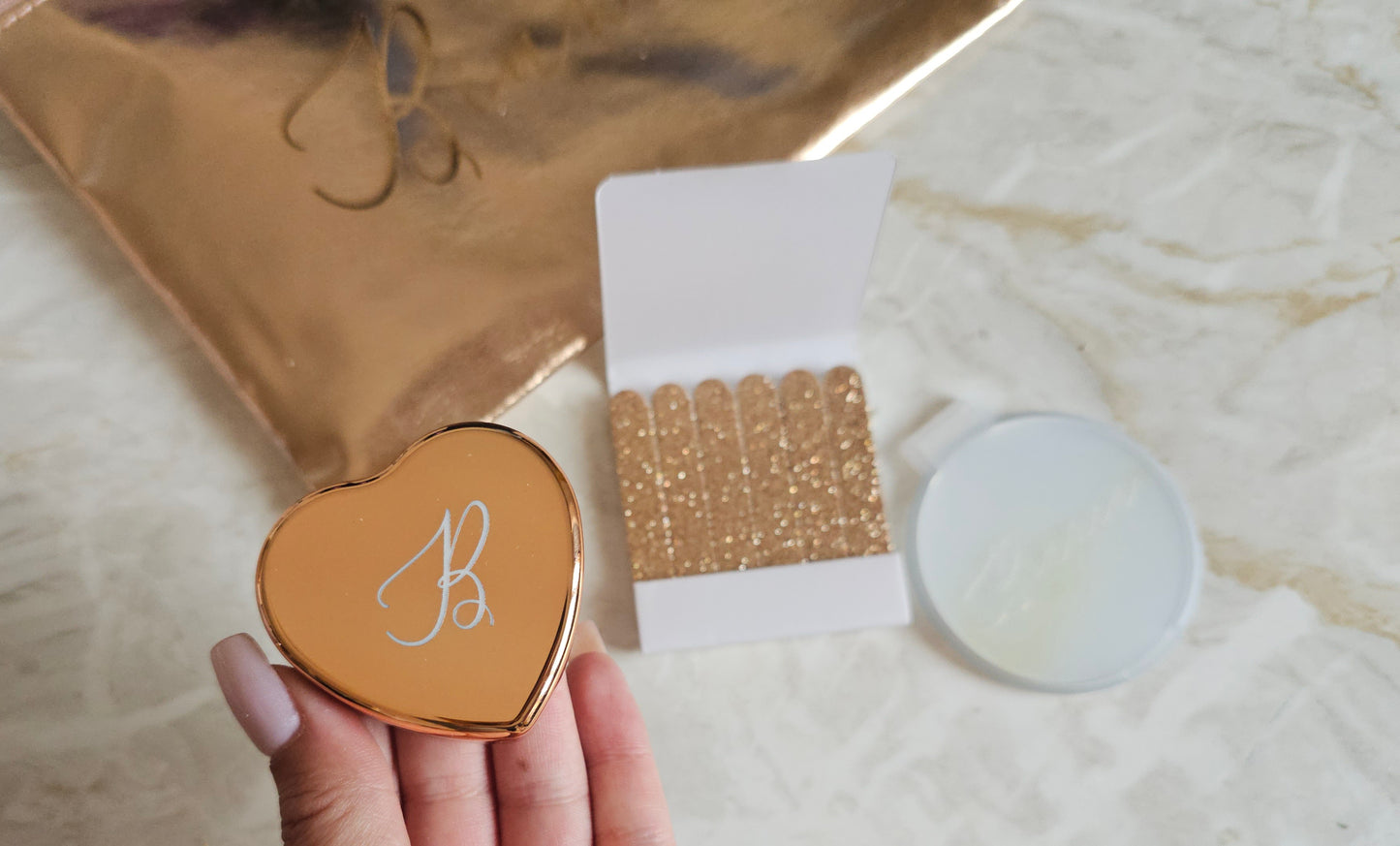 Kit de beleza "gold"