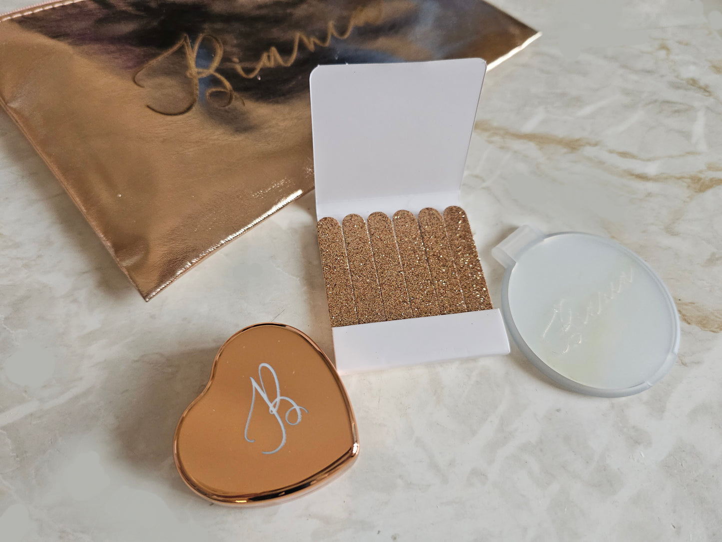 Kit de beleza "gold"