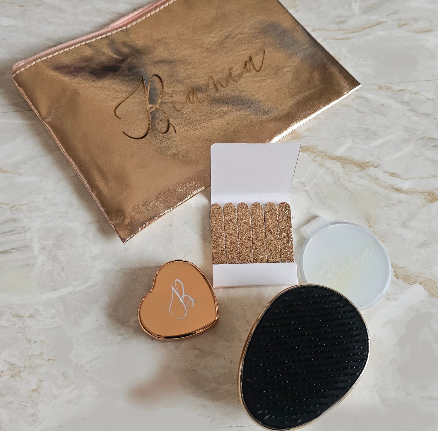 Kit de beleza "gold"