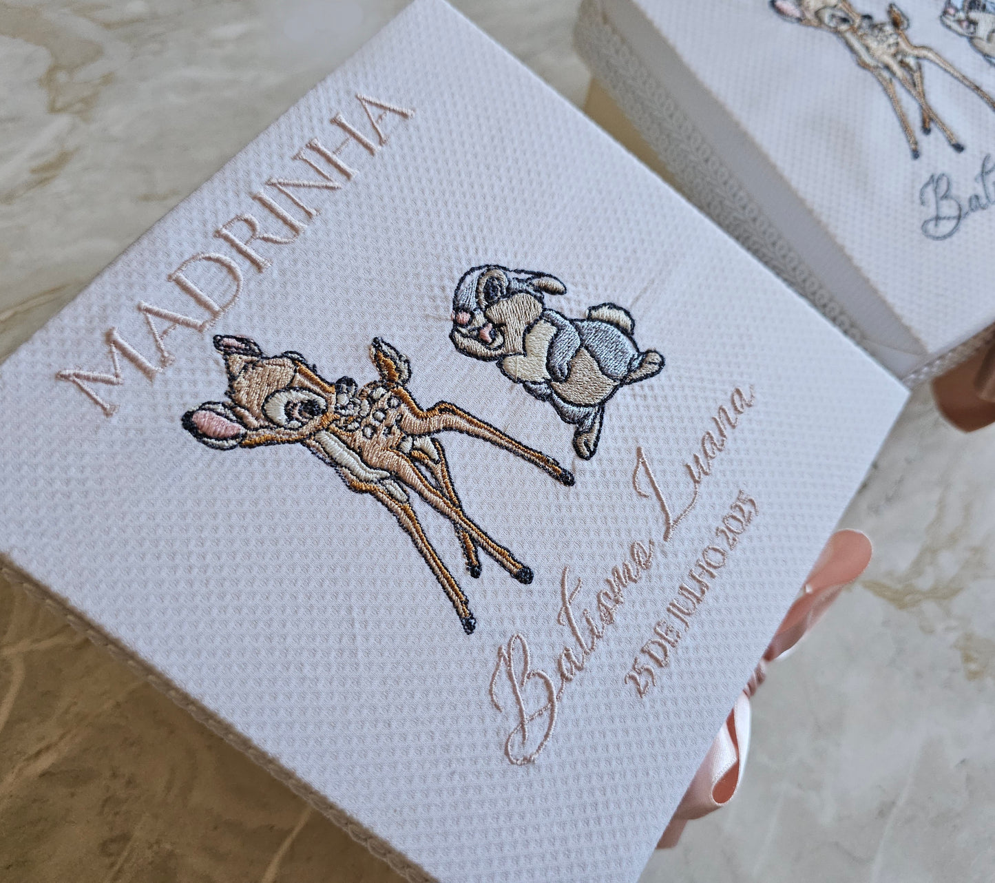 Caixas para Padrinhos "Bambi"