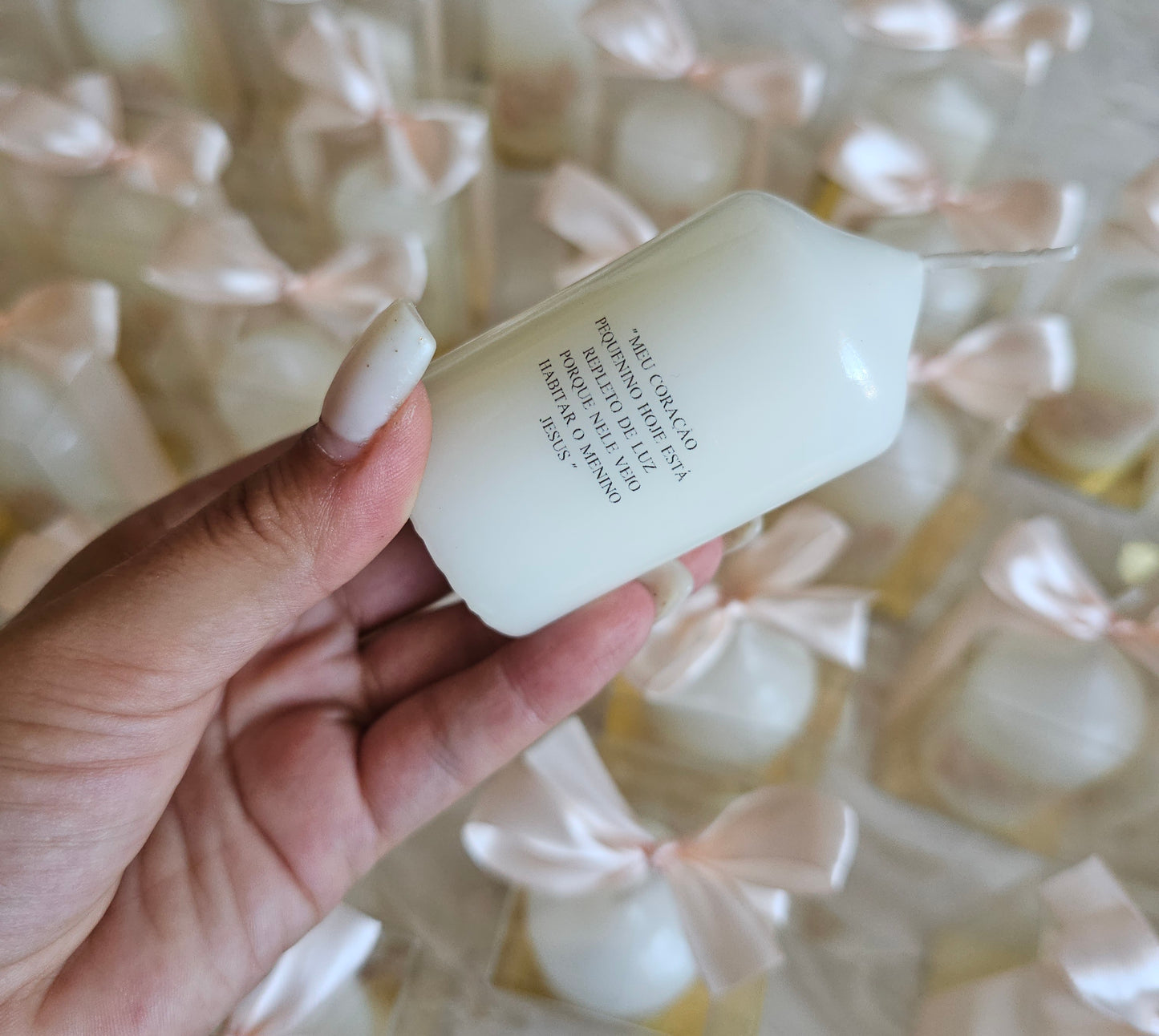 Velas personalizadas em caixa "Elina"