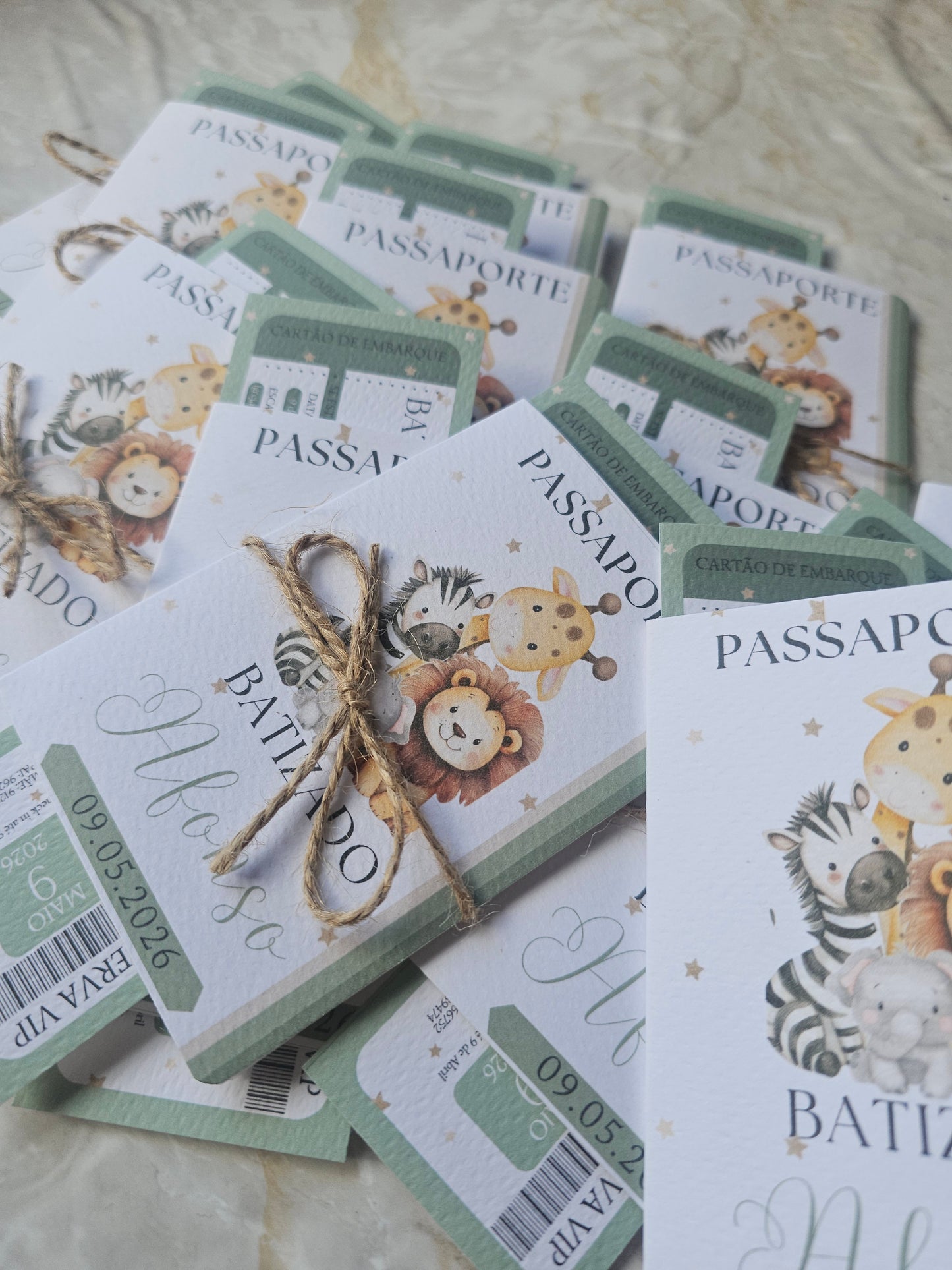Convite passaporte Selva