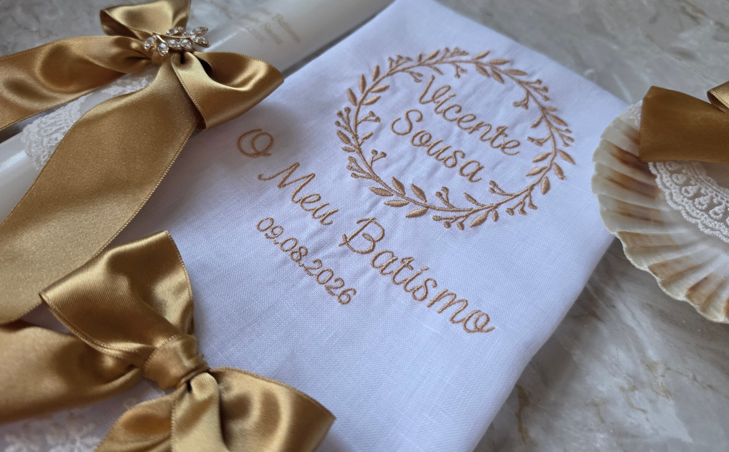 Conjunto de Batismo "Vicente"