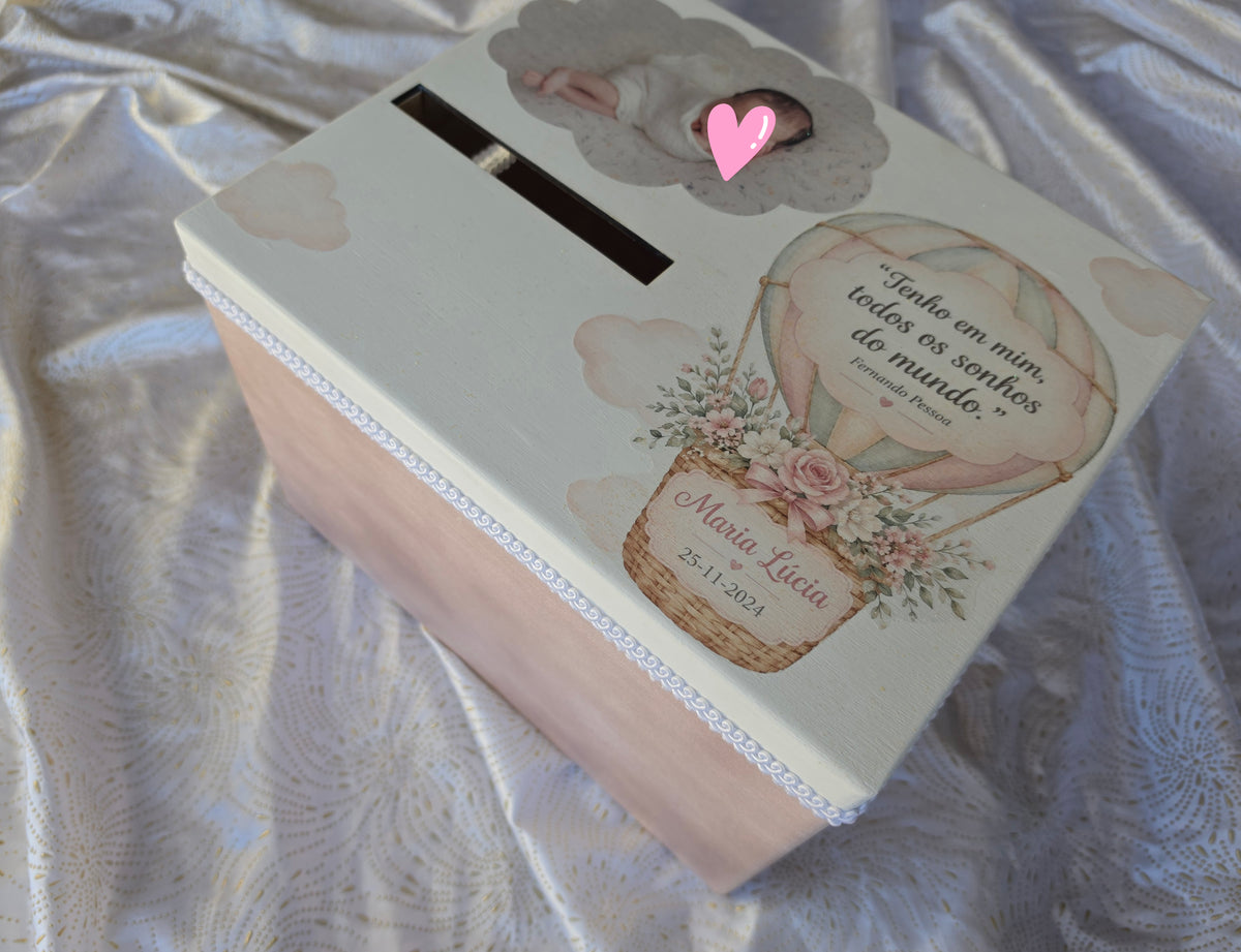 Caixa personalizada para envelopes 🎀