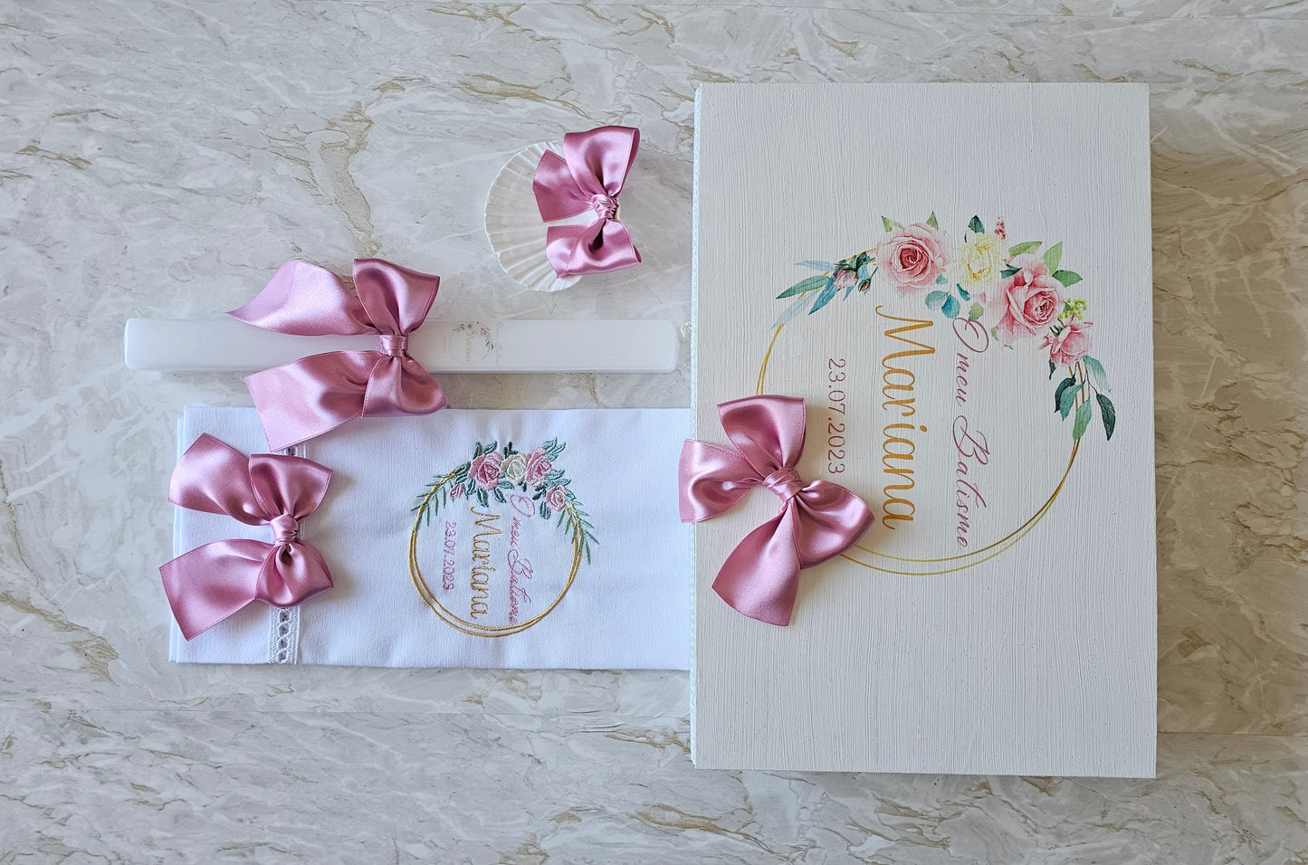 Conjunto de Batismo "Mariana"
