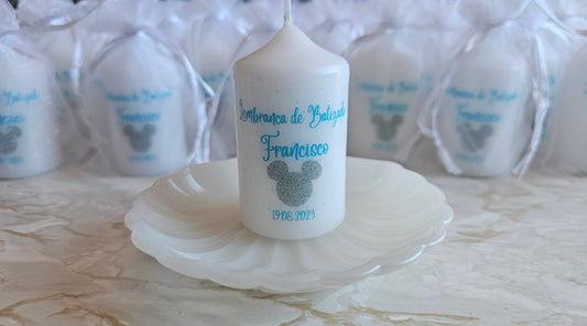 Vela personalizada "Francisco"