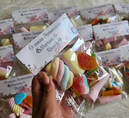 Saco de gomas personalizado