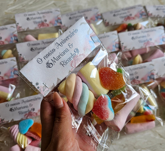 Saco de gomas personalizado