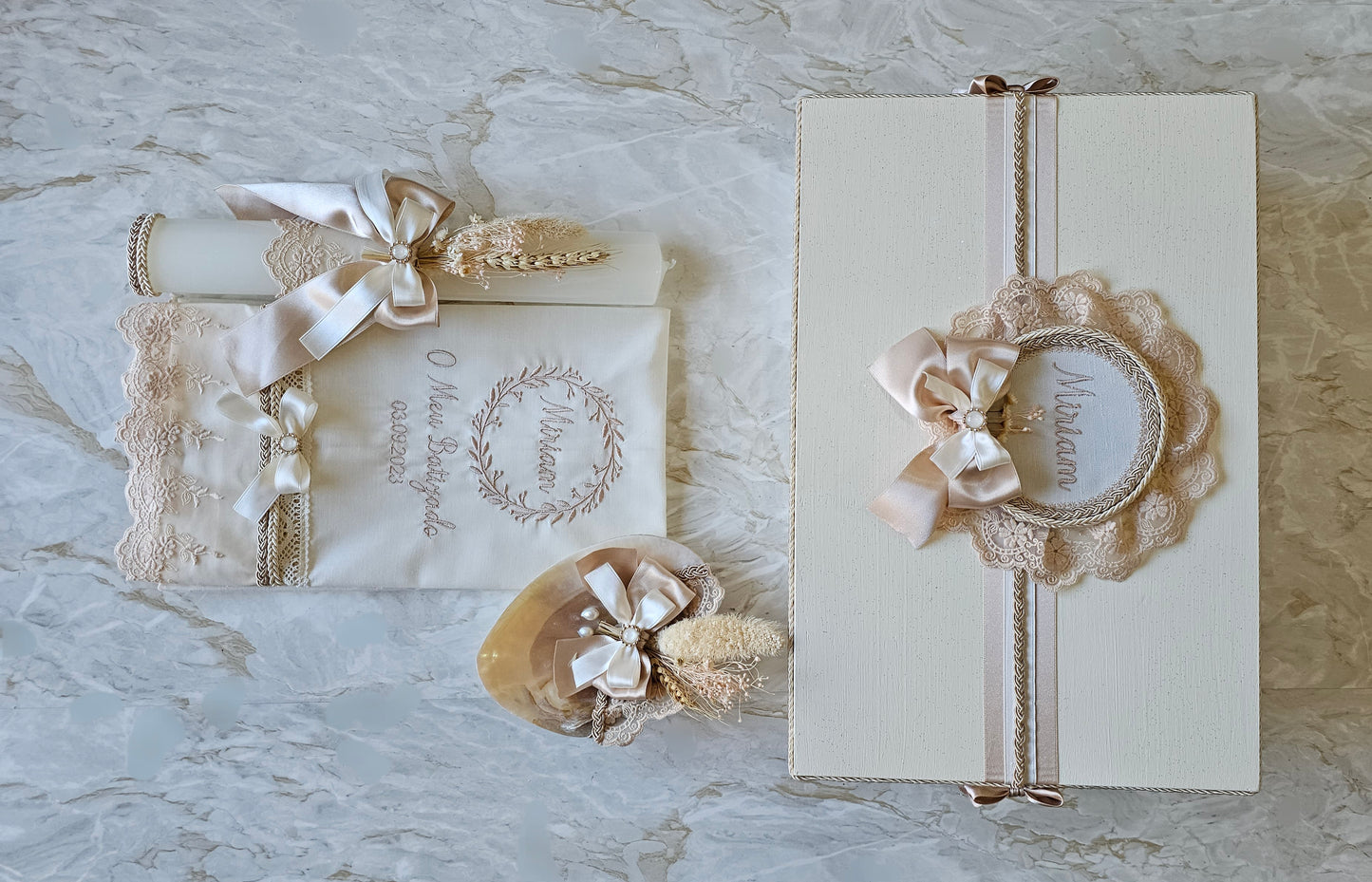 Conjunto de Batismo "Miriam"