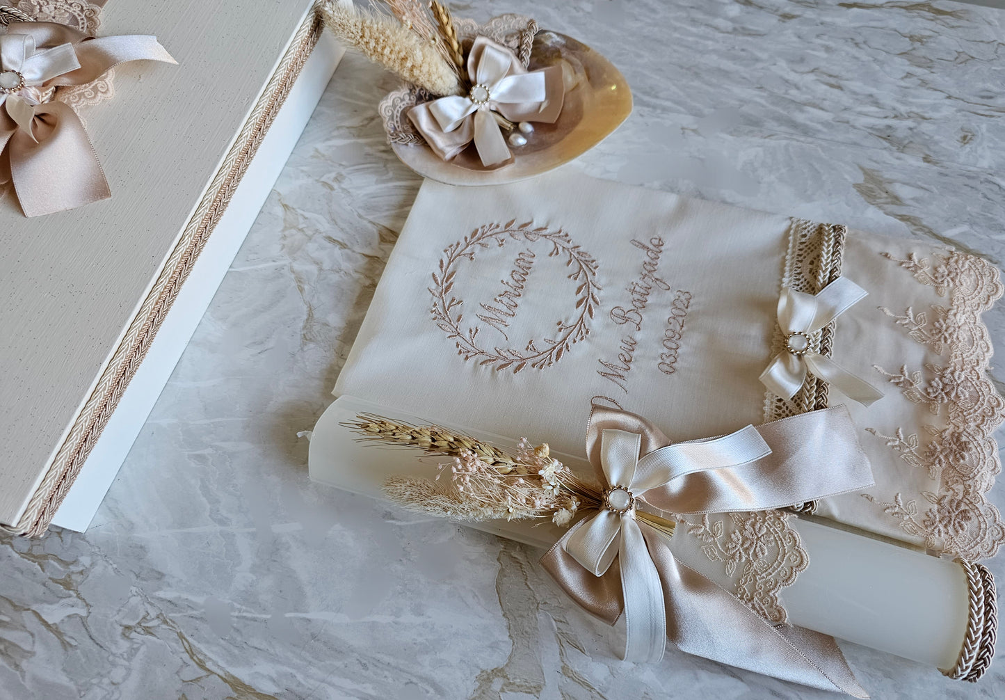 Conjunto de Batismo "Miriam"