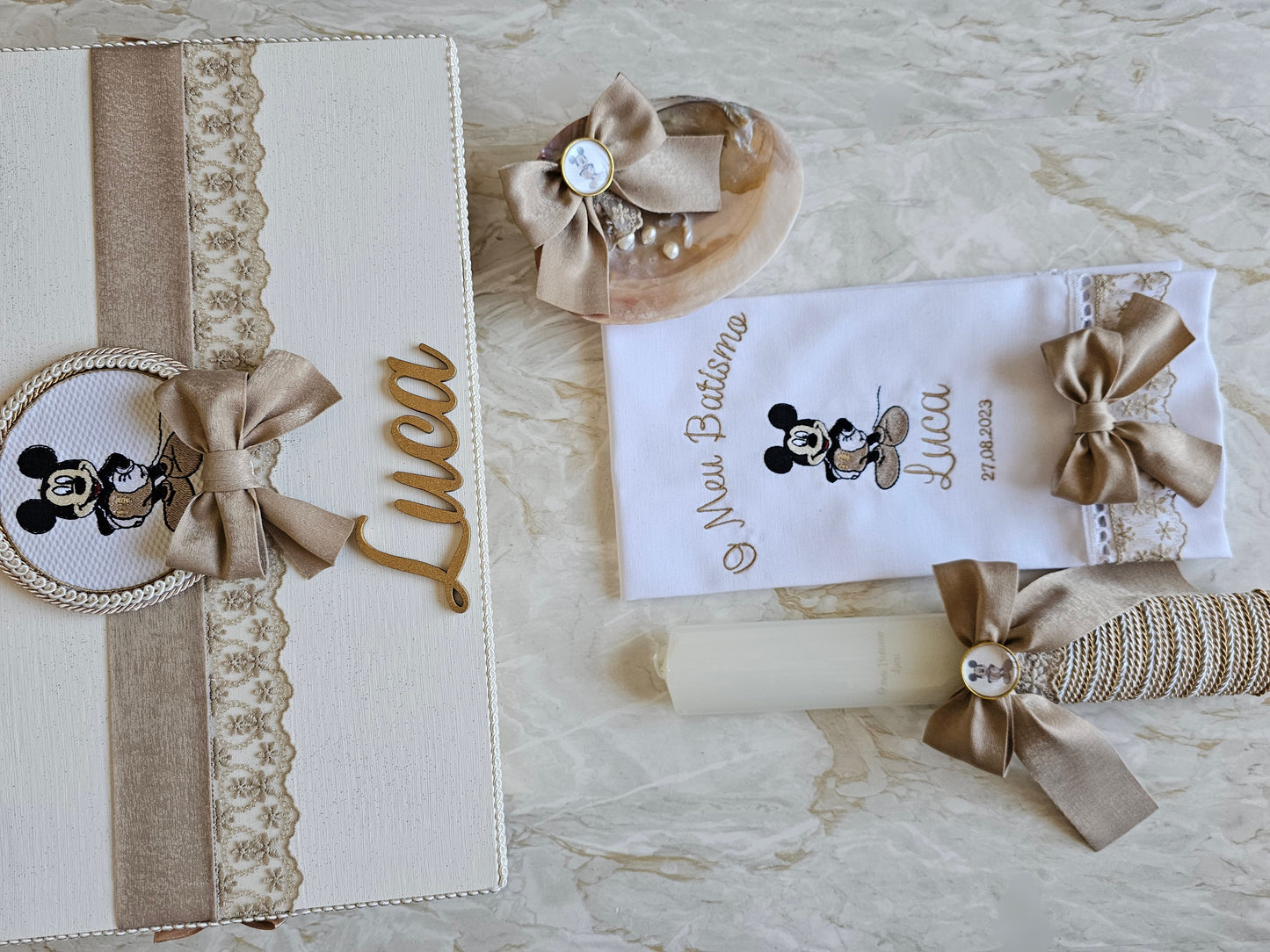 Conjunto de Batismo "Luca"