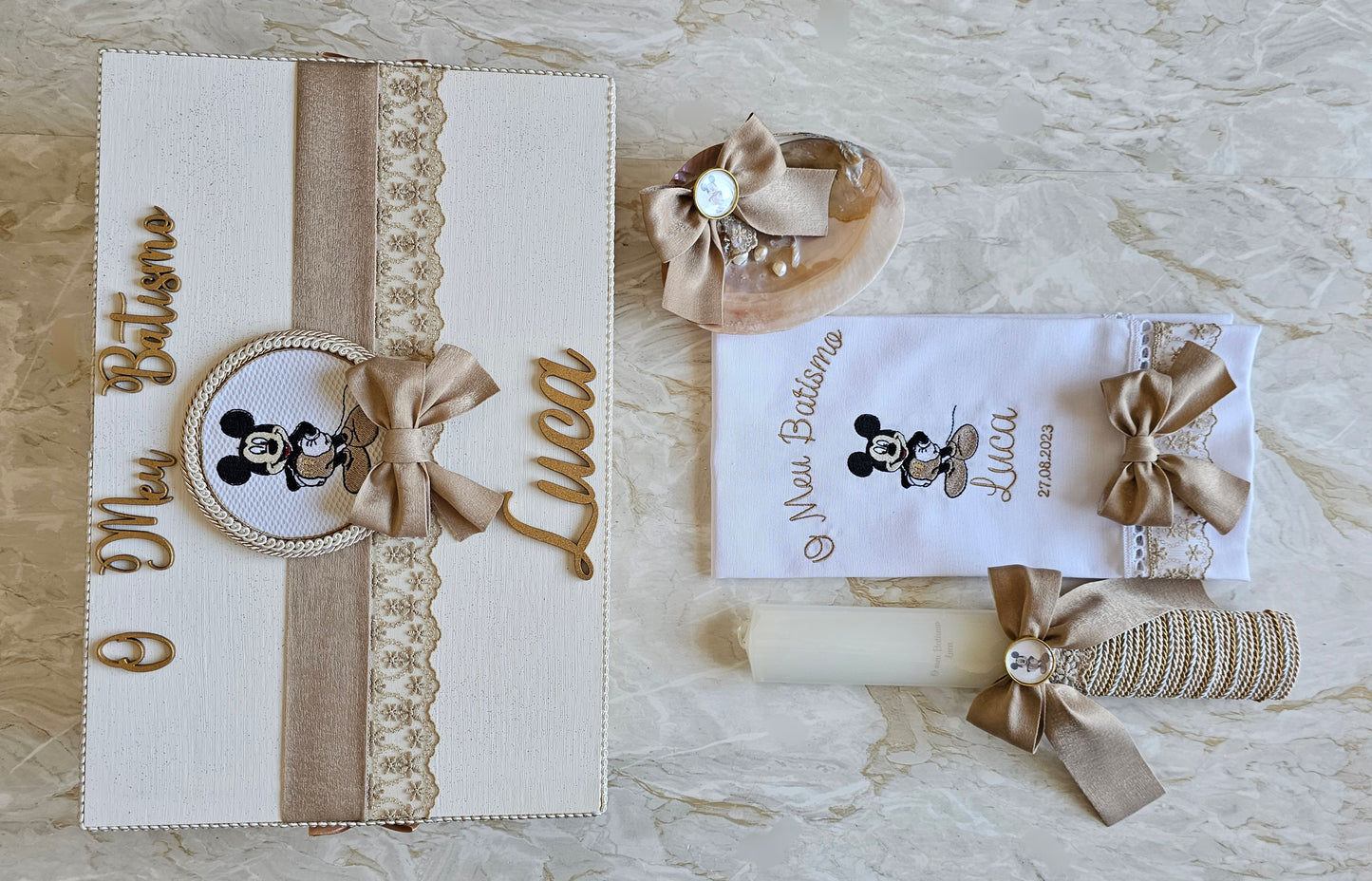 Conjunto de Batismo "Luca"
