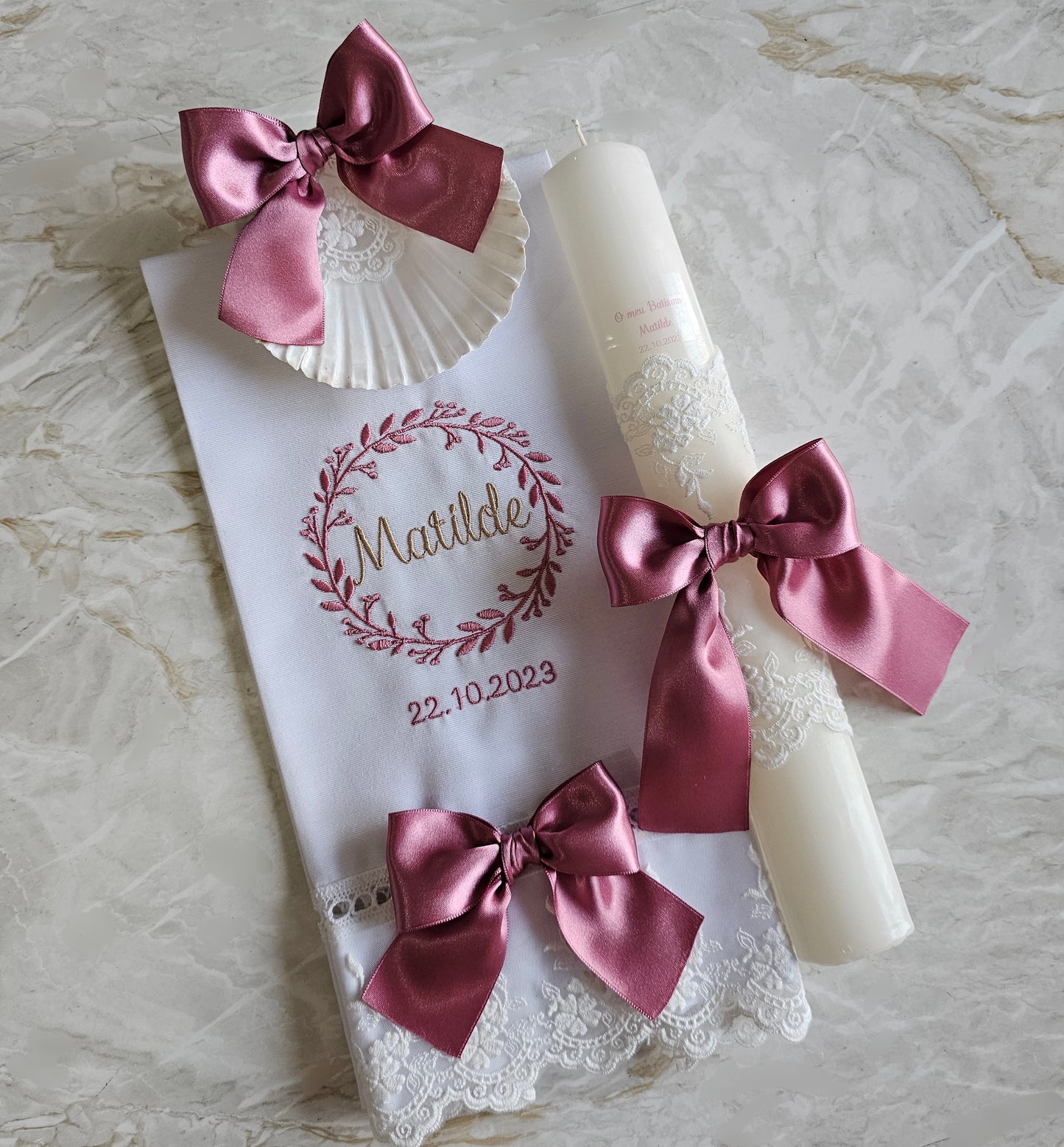 Conjunto de Batismo "Matilde"