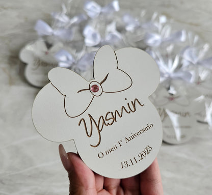 Íman personalizado Cabeça Minnie